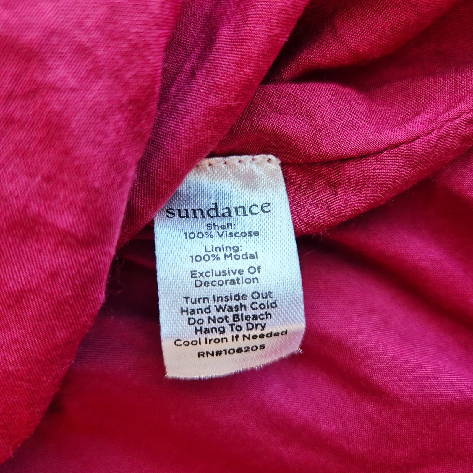 Sundance Harvest Floral Tiered Maxi Dress Ruffle Cap Sleeve Chiffon Red Womens 6 - Thumbnail 14