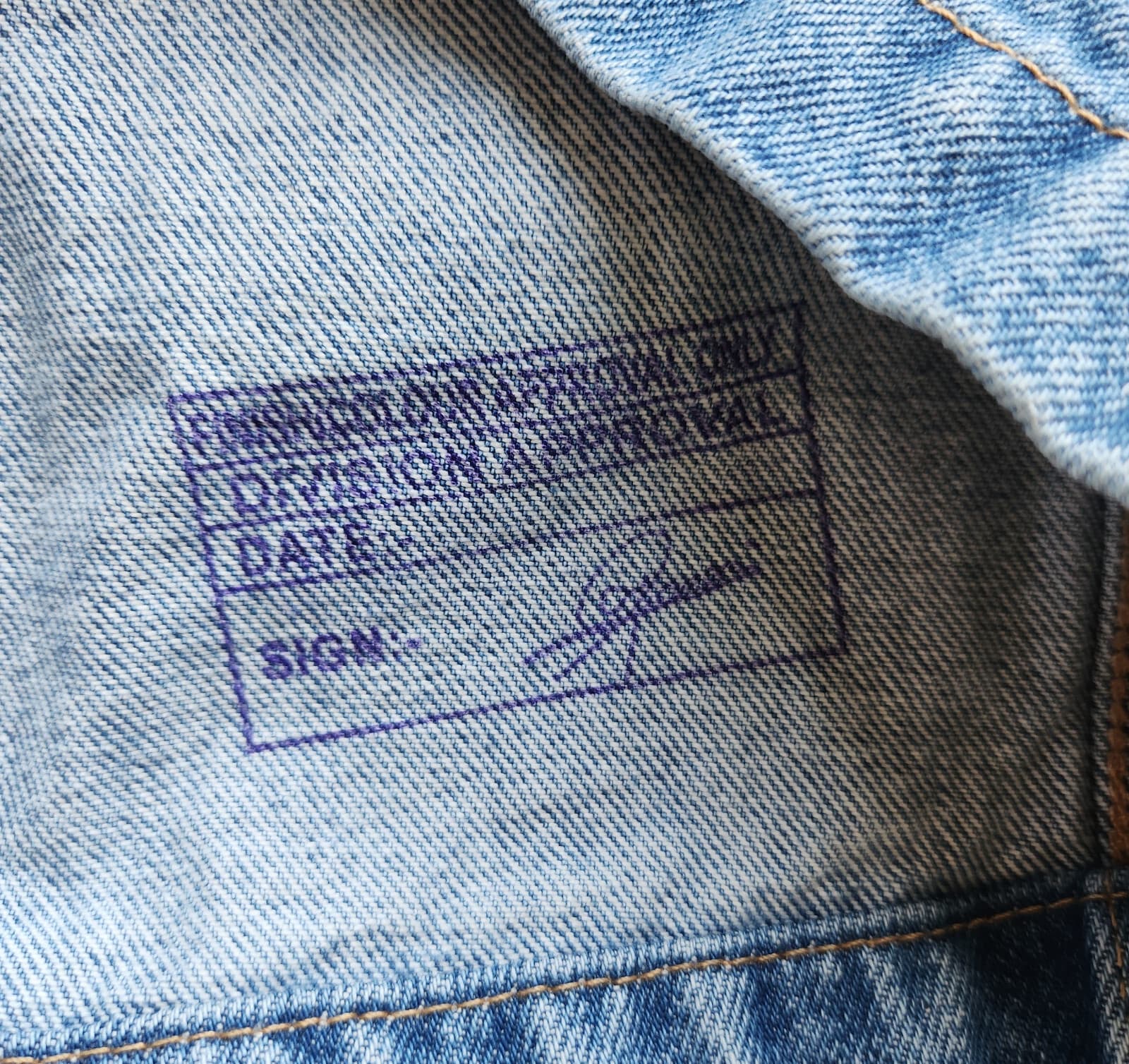 NWT Levi's "Not For Resale" Magnolia Field Trucker Denim Jacket Zip Snap Men's M - Thumbnail 13