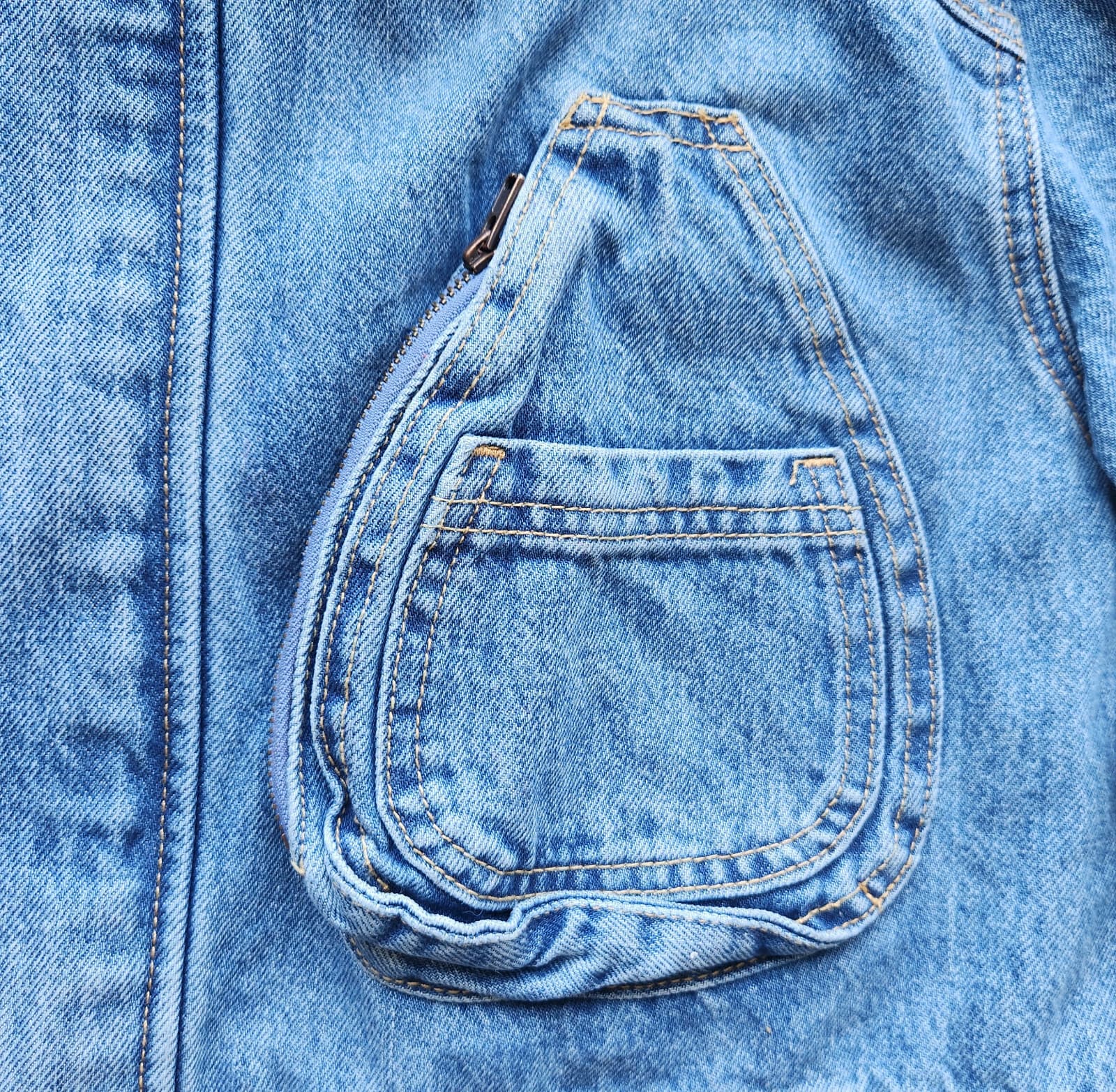 NWT Levi's "Not For Resale" Magnolia Field Trucker Denim Jacket Zip Snap Men's M - Thumbnail 8