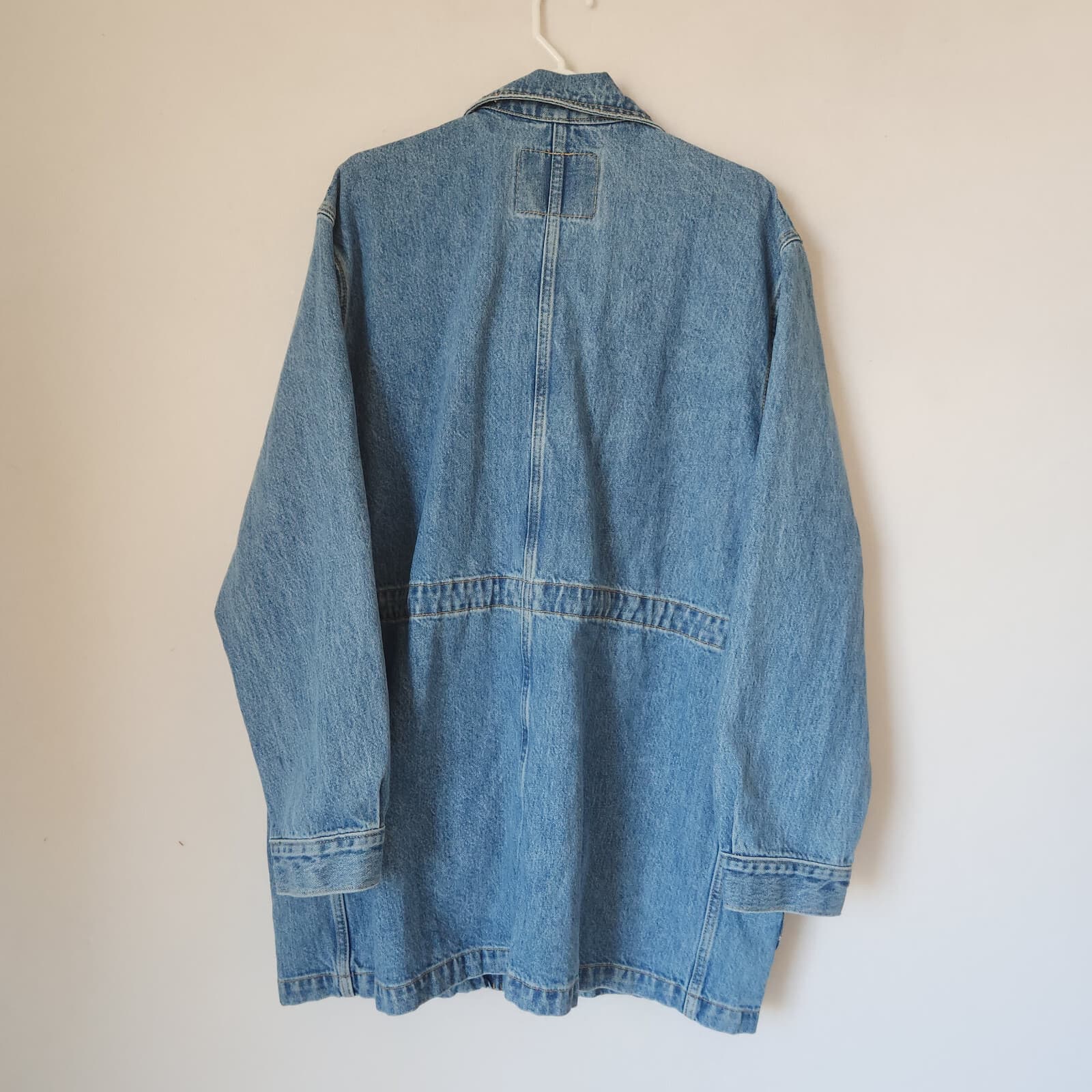 NWT Levi's "Not For Resale" Magnolia Field Trucker Denim Jacket Zip Snap Men's M - Thumbnail 5