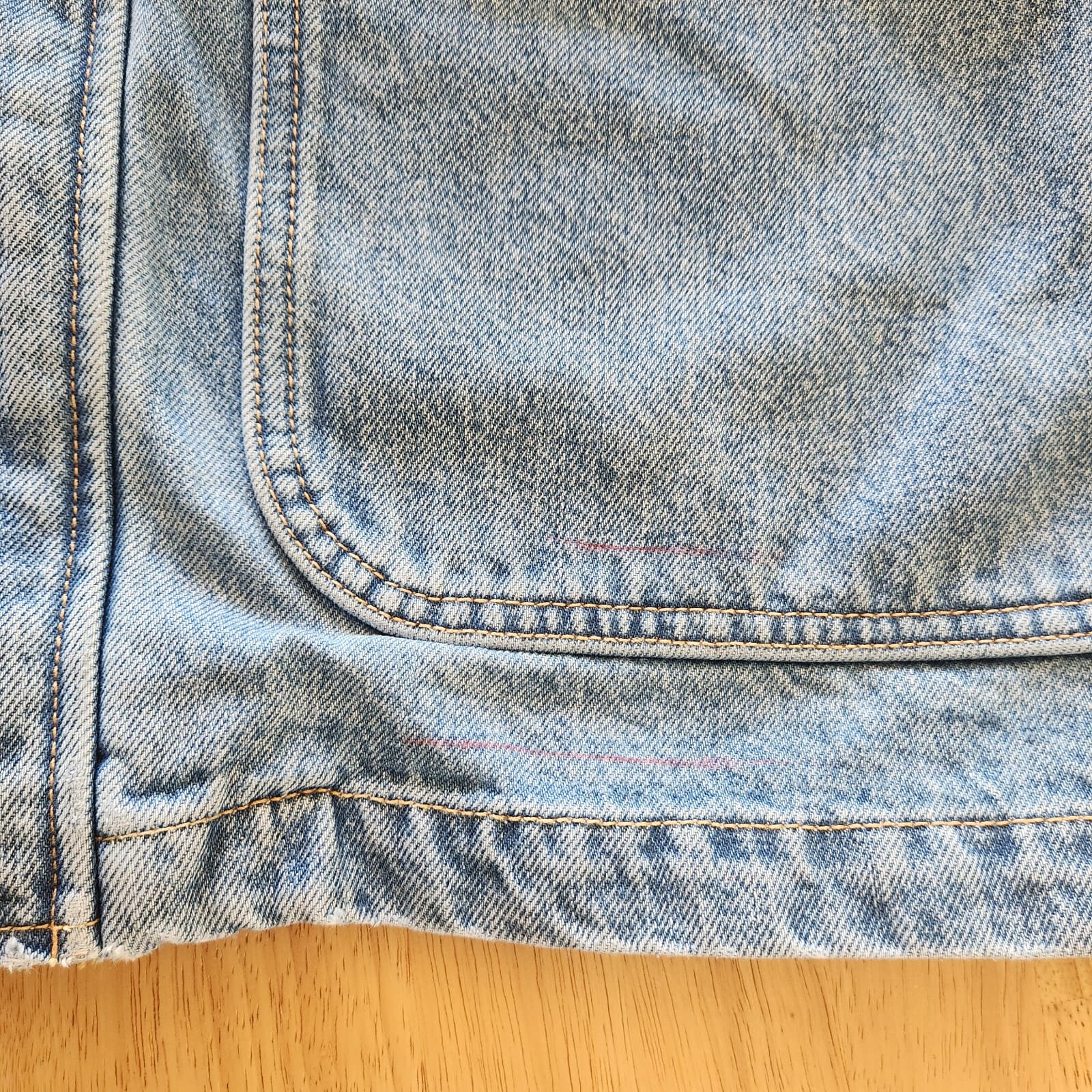 NWT Levi's "Not For Resale" Magnolia Field Trucker Denim Jacket Zip Snap Men's M - Thumbnail 15