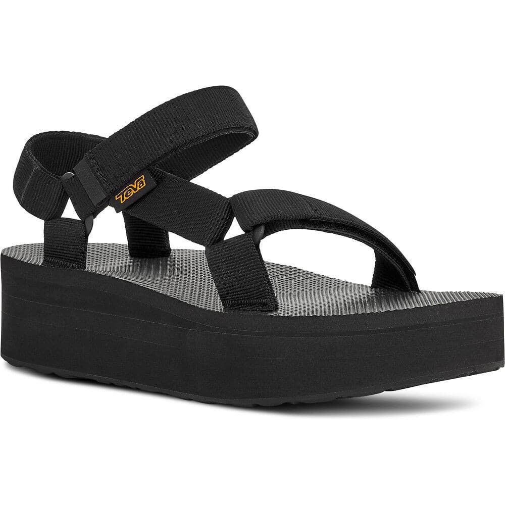 NWoB Teva Flatform 4.5 cm. Universal Sport Sandals Hook&Loop Black Women's US8 - Thumbnail 5
