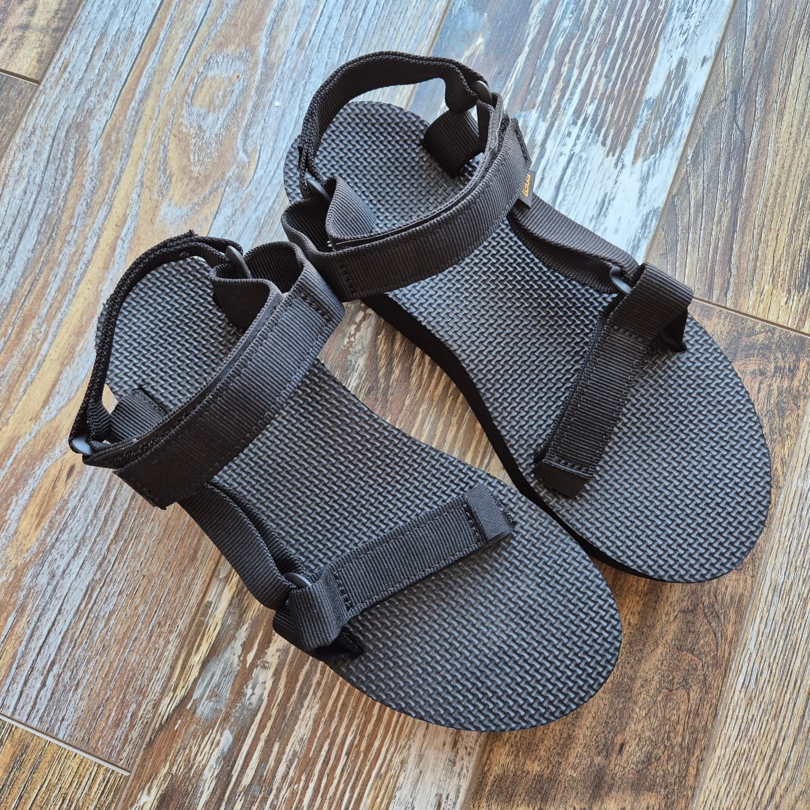 NWoB Teva Flatform 4.5 cm. Universal Sport Sandals Hook&Loop Black Women's US8 - Thumbnail 4