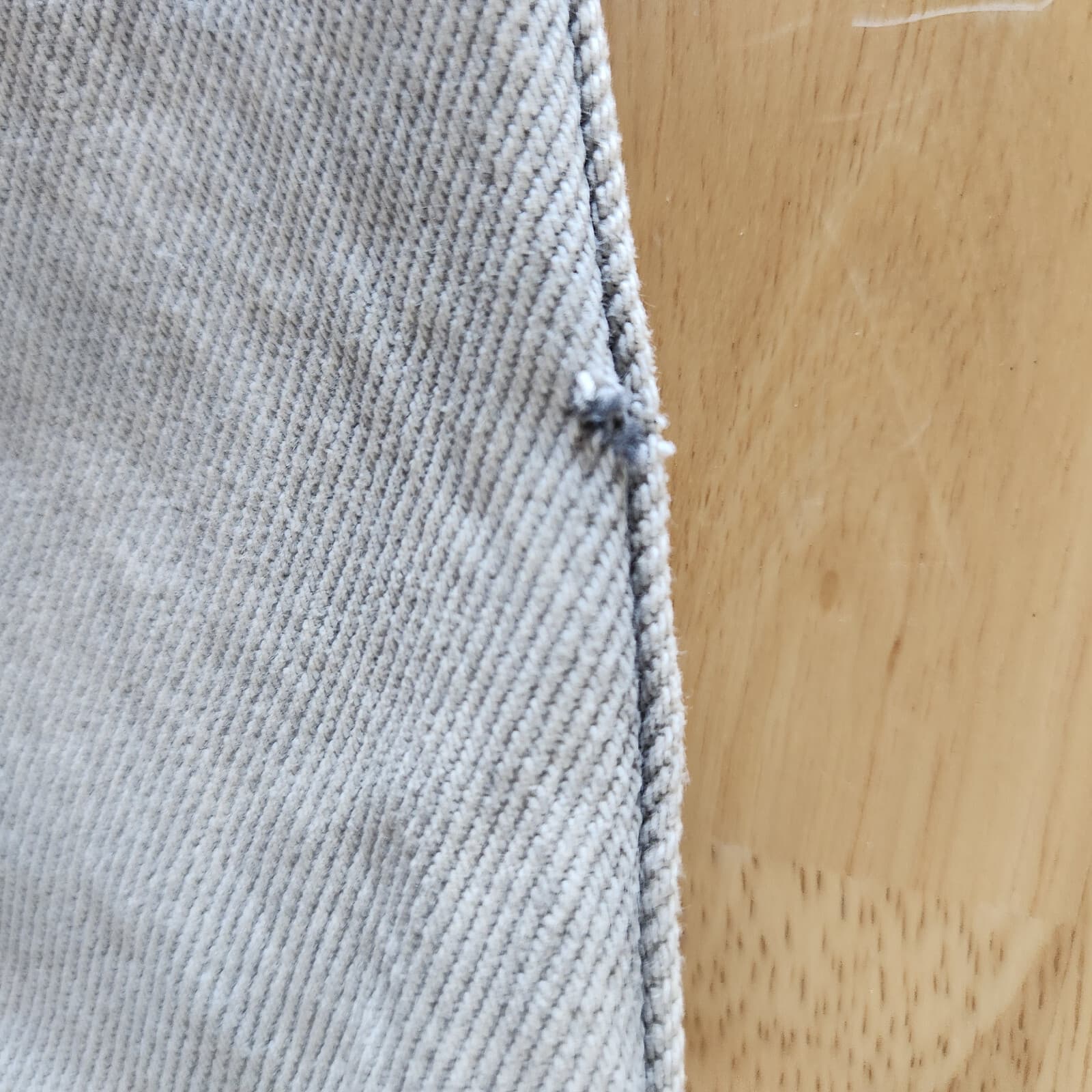 Levi's Sample "Not For Resale" 501 Premium Big E Jeans Button Fly Grey Men's 32 - Thumbnail 11