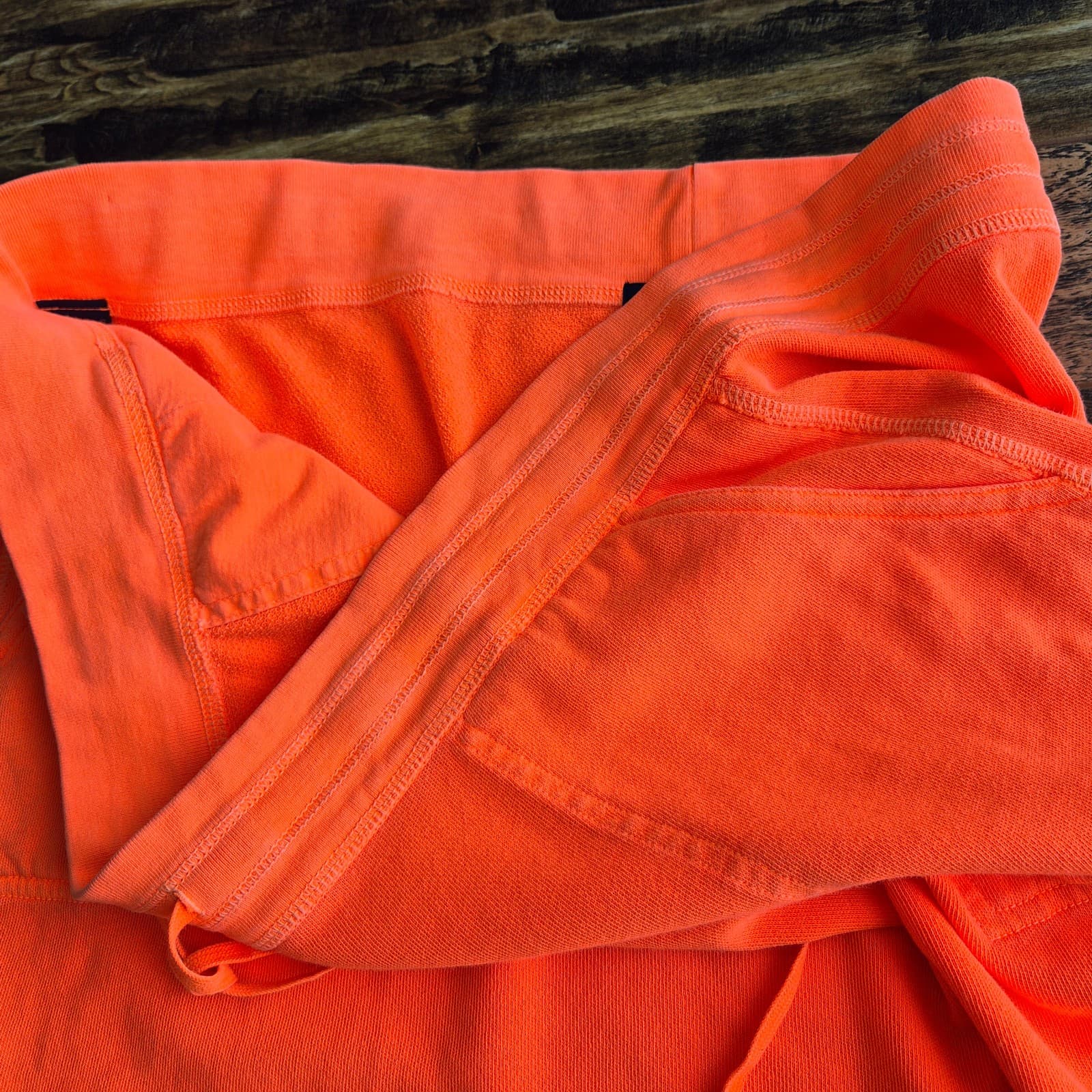 Polo Ralph Lauren Pony Terry Knit Beach Mini Skirt Pocket Cotton Orange Women XL - Thumbnail 6