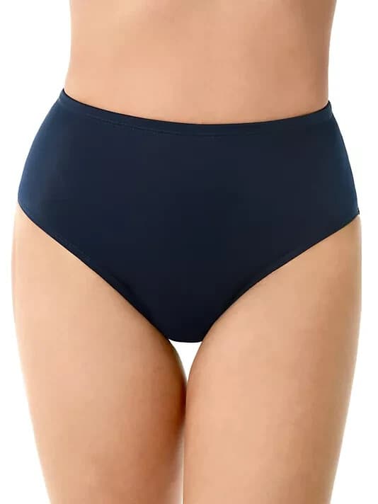 NWoT Miraclesuit $84 UPF 50+ Basic Swim Bottom Body Control-Shape Black Sz.14 - Thumbnail 4