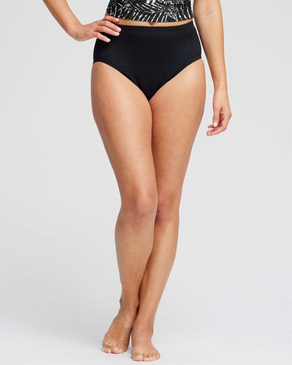 NWoT Miraclesuit $84 UPF 50+ Basic Swim Bottom Body Control-Shape Black Sz.14 - Thumbnail 5