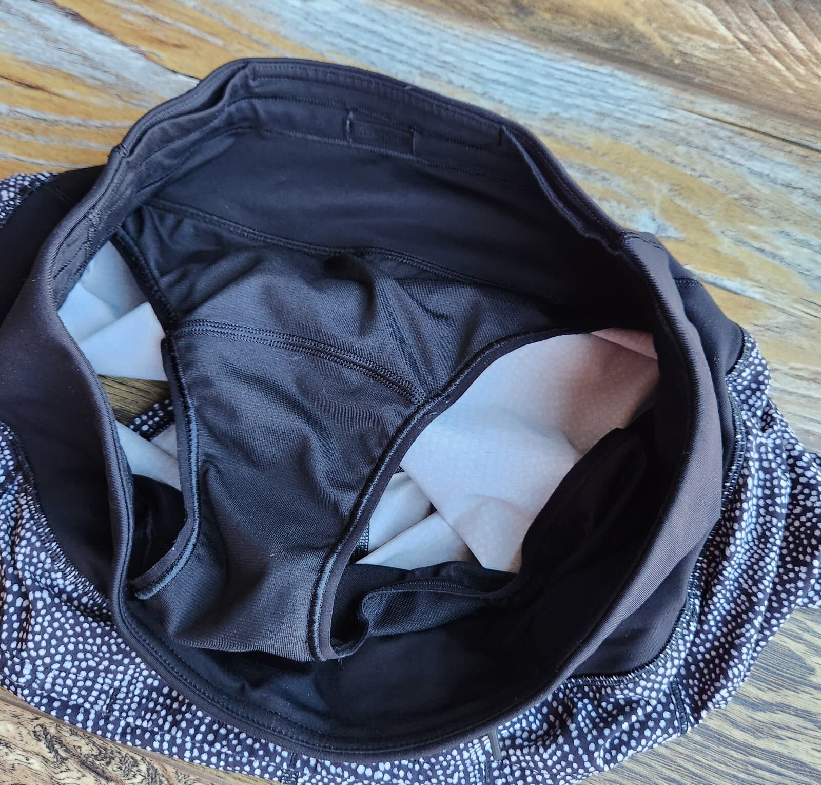 Lululemon Run Times Short II 4" Liner Free Spirit Alpine White Black Women's 6 - Thumbnail 10