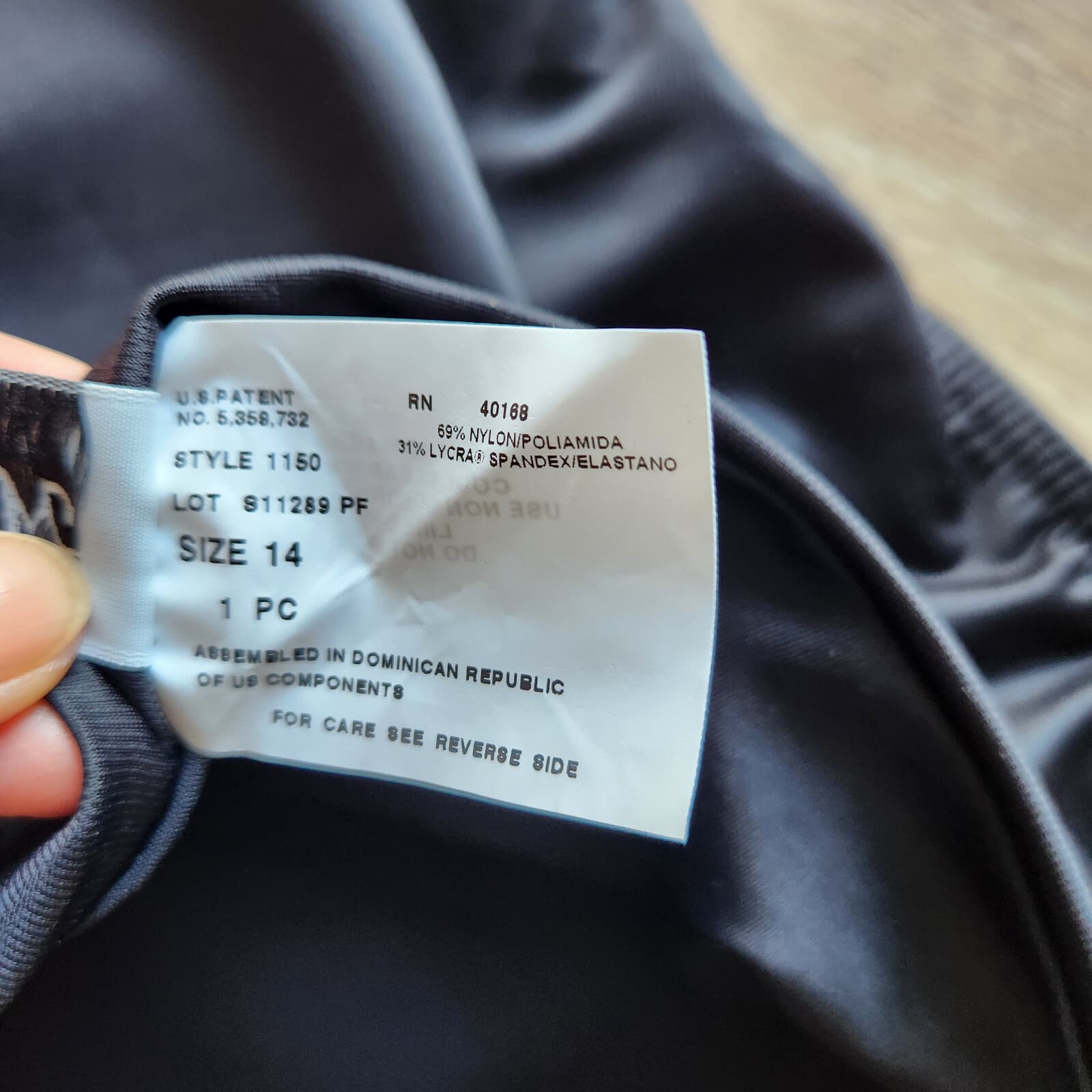 NWoT Miraclesuit $84 UPF 50+ Basic Swim Bottom Body Control-Shape Black Sz.14 - Thumbnail 8