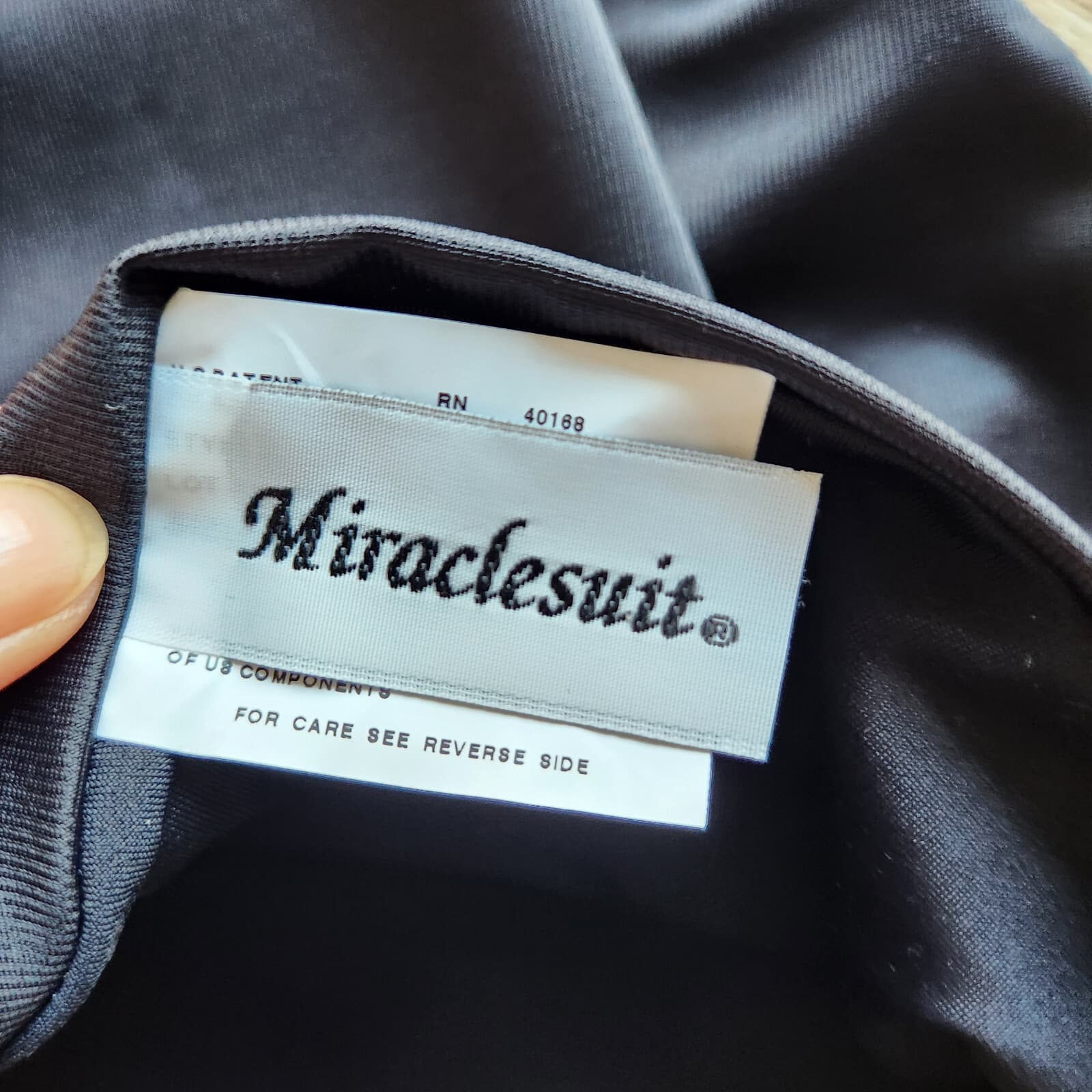 NWoT Miraclesuit $84 UPF 50+ Basic Swim Bottom Body Control-Shape Black Sz.14 - Thumbnail 7