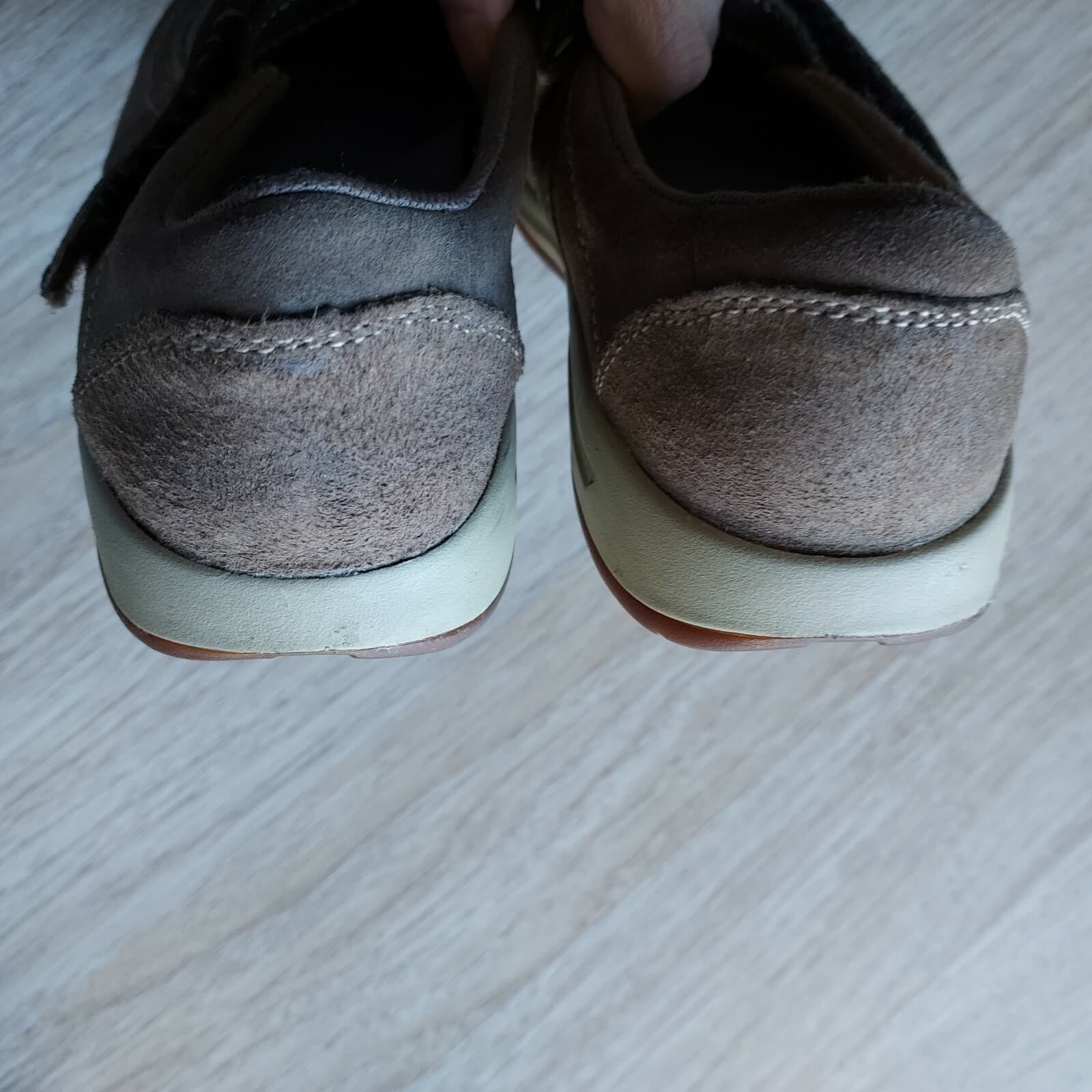 Keen Reisen Mary Jane Brown Suede Shoe Flat Hook Loop Adjustable Women US7.5 - Thumbnail 8