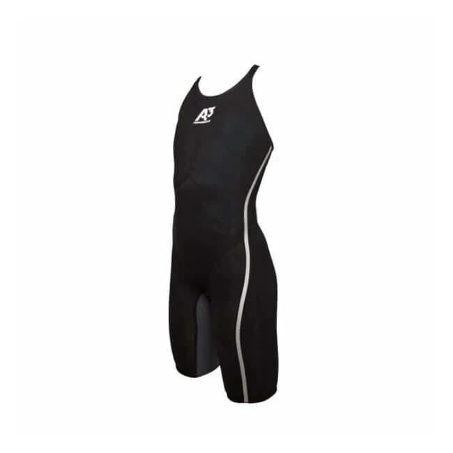 A3 Performance VICI Open Back Technical Racing Suit Swimsuit Black Women's 28 - Thumbnail 4
