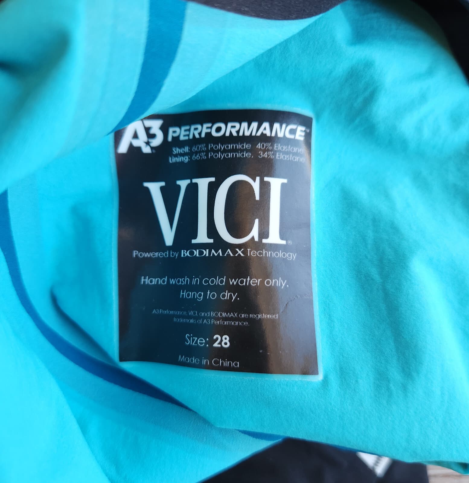 A3 Performance VICI Open Back Technical Racing Suit Swimsuit Black Women's 28 - Thumbnail 12