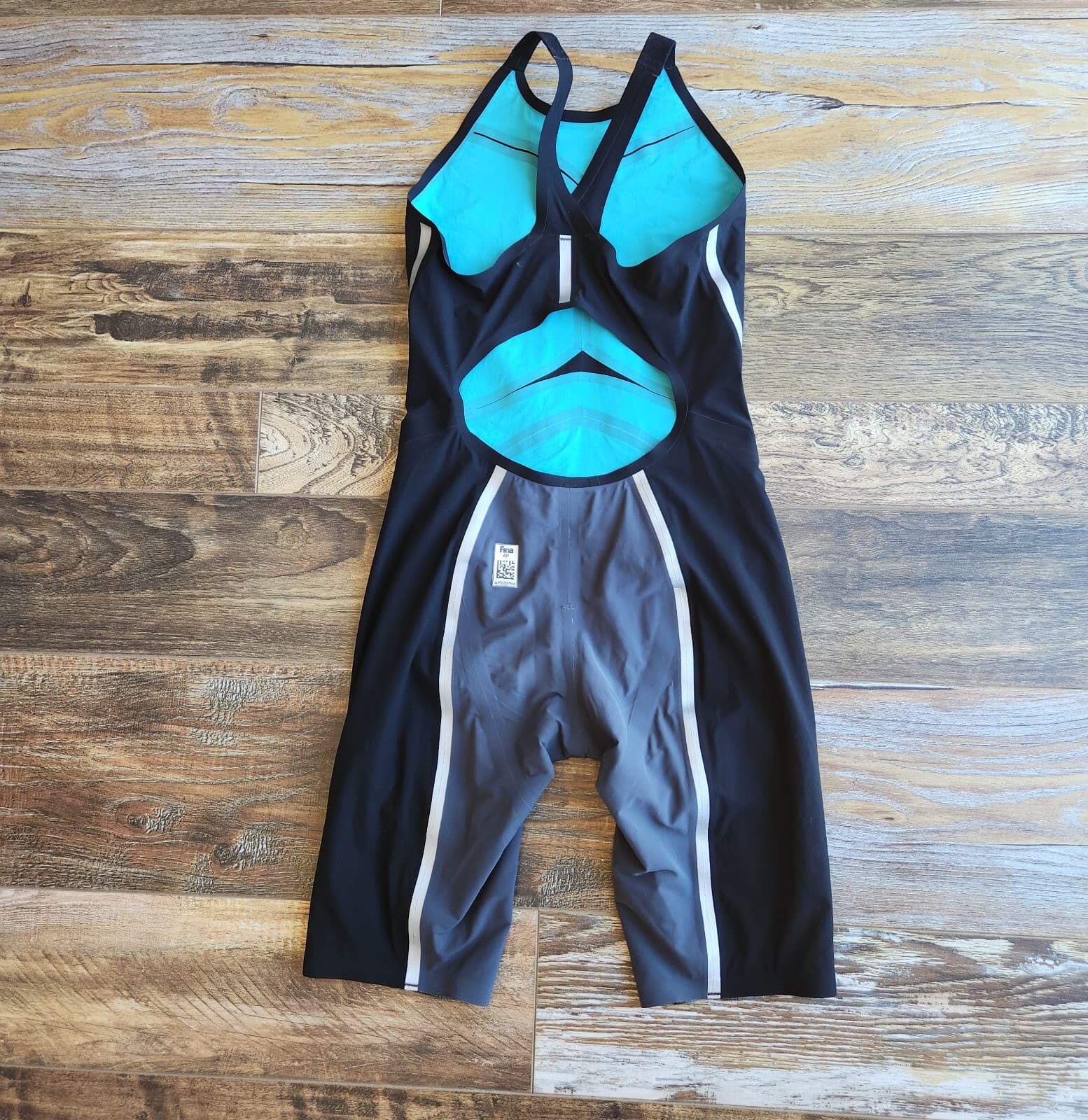A3 Performance VICI Open Back Technical Racing Suit Swimsuit Black Women's 28 - Thumbnail 6
