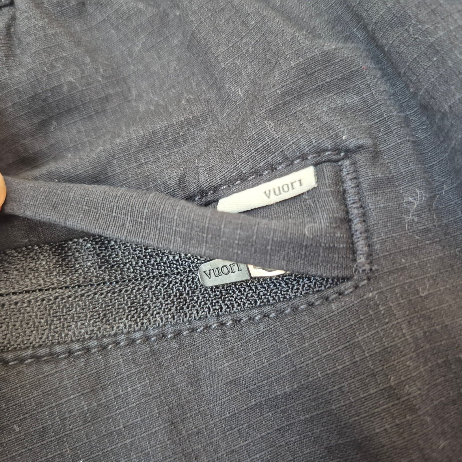 Vuori Ripstop Traveler Joggers Pullon Pocket Black Cotton Blend Men's Waist 36" - Thumbnail 4