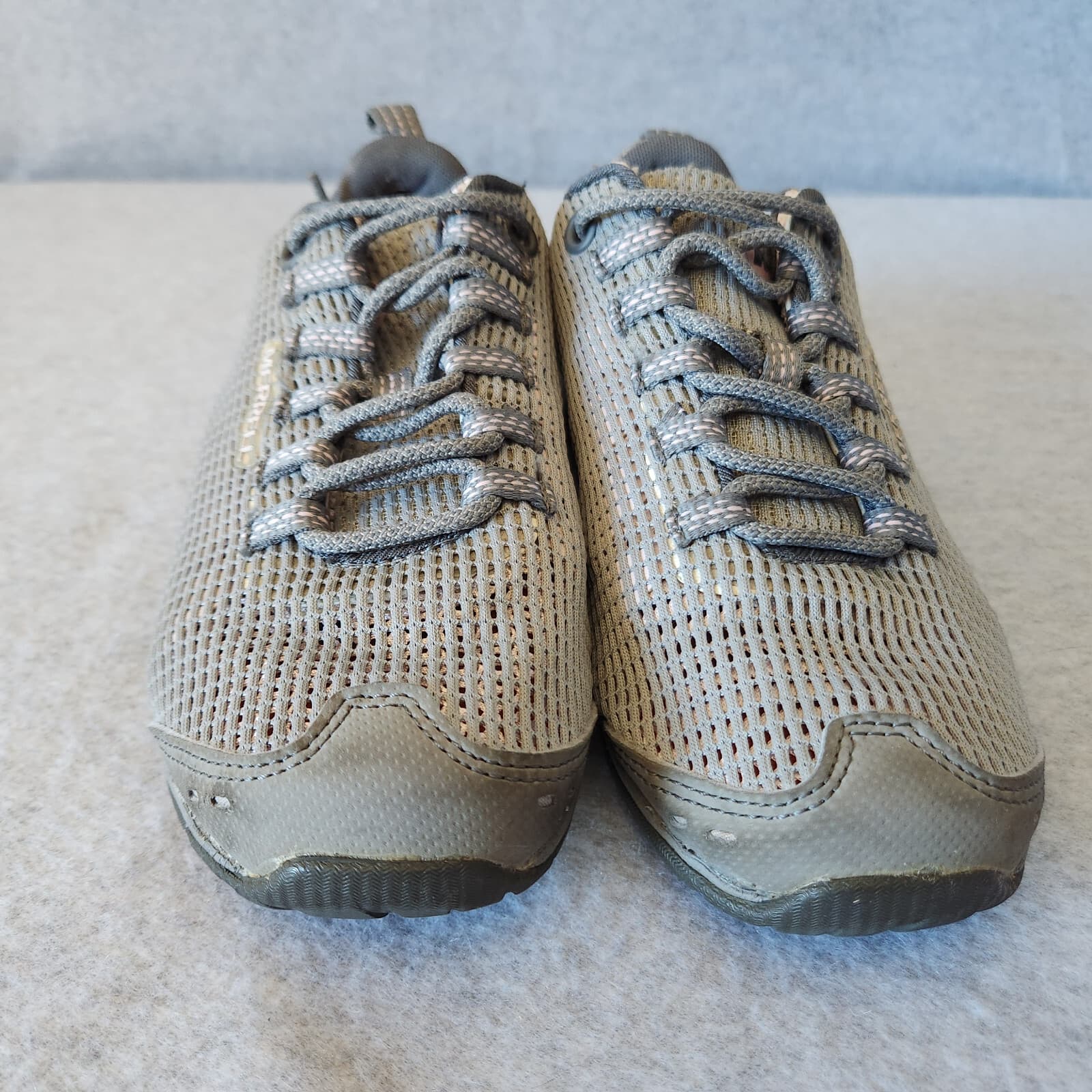 Merrell Trial Hiking Shoes Sneakers Breathable Meah Lace-Up Grey Pink Women US6 - Thumbnail 7