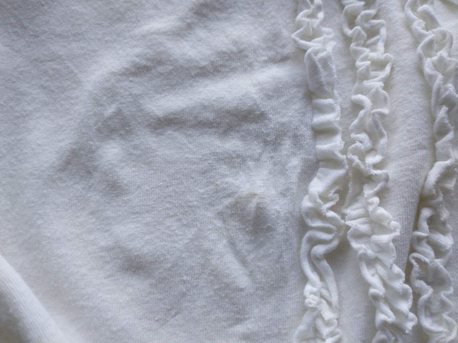 RYAN MICHAEL Knit Western Shirt Stretch Pearl Snap Ruffle Long Sleeve Cream XS - Thumbnail 9