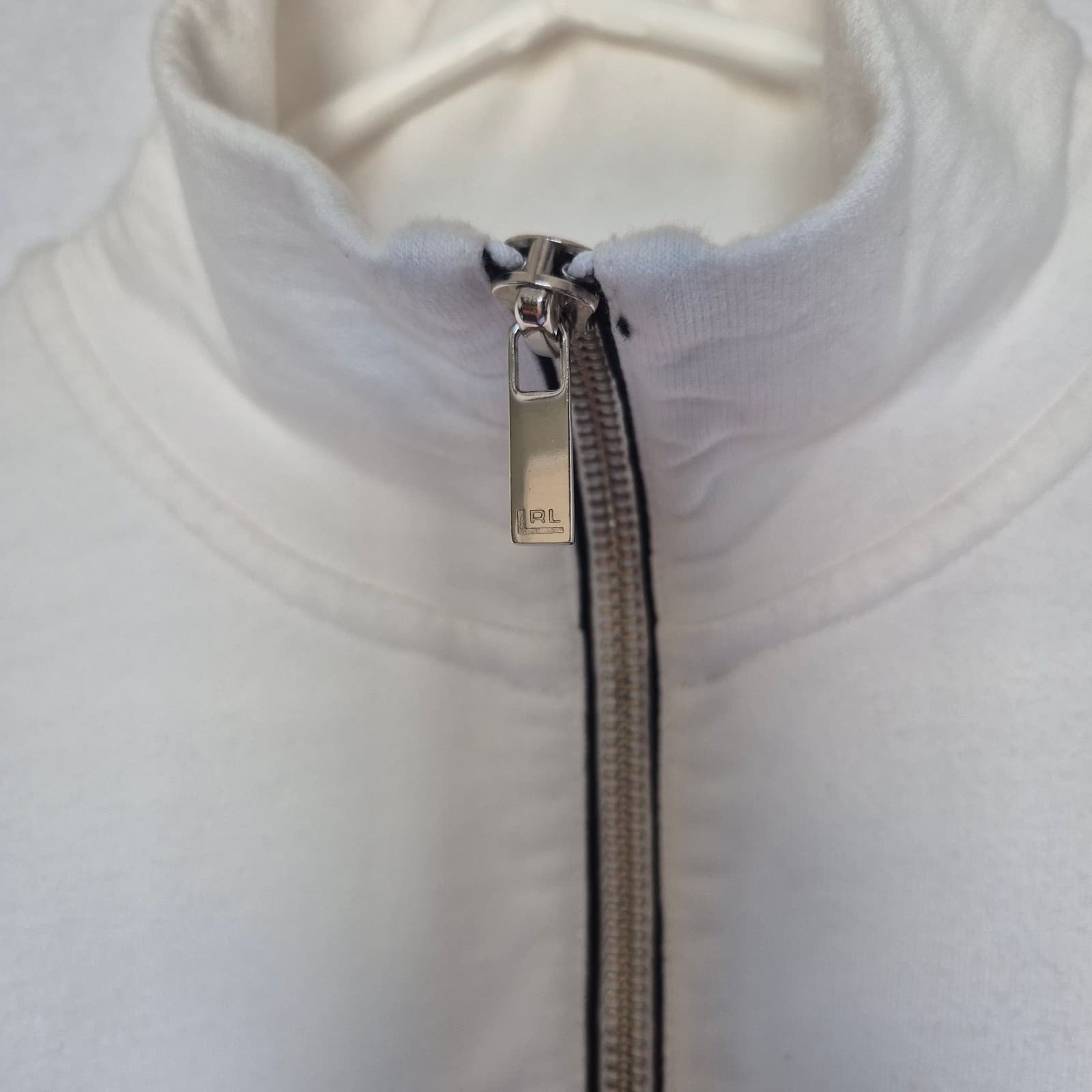 Vintage Lauren Jeans Co. Ralph Lauren Colorblock Terry 1/4 Zip Sweatshirt Men XL - Thumbnail 6