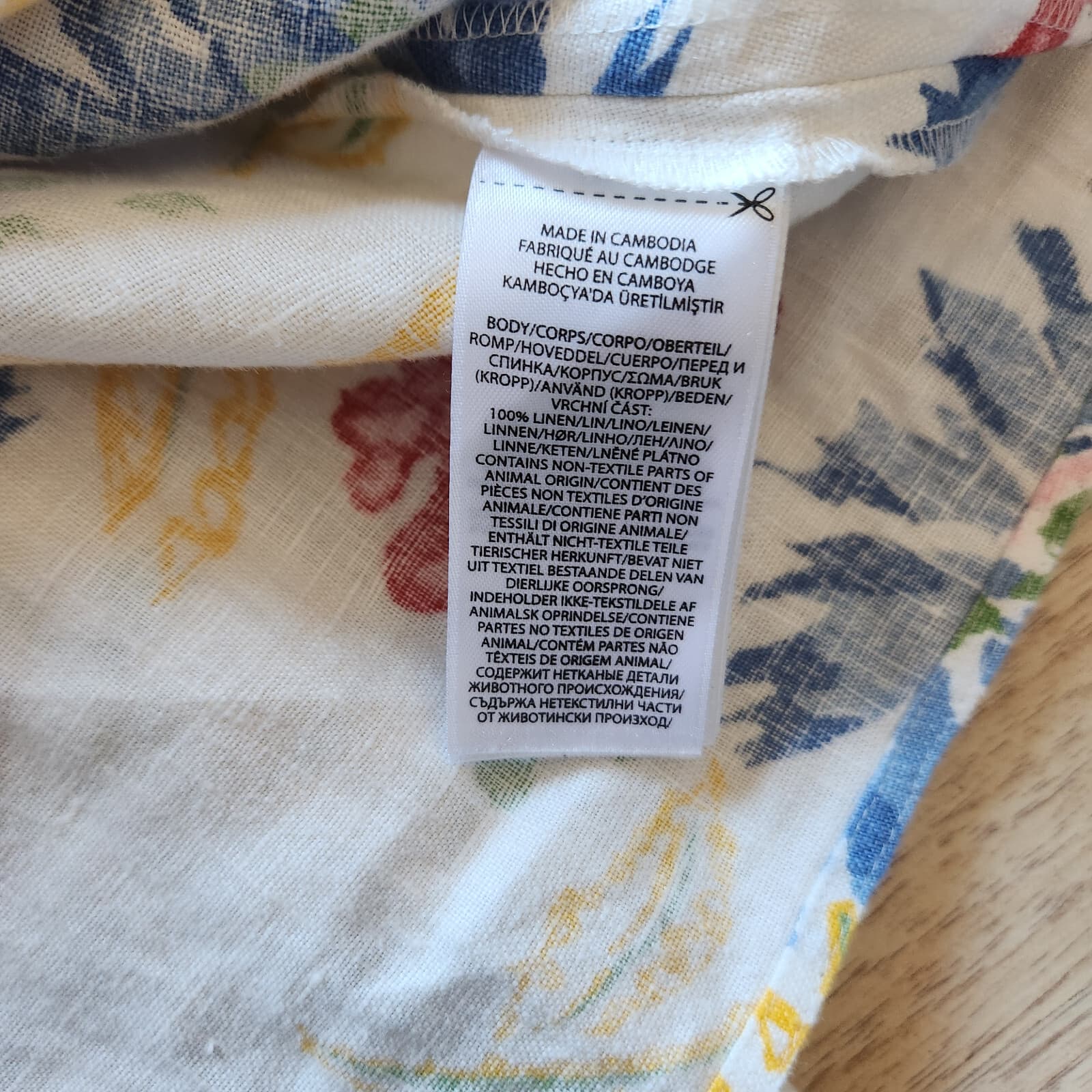 Polo Ralph Lauren Tulum Floral Button-Front Linen Mini Dress White Bust Bust 40" - Thumbnail 15