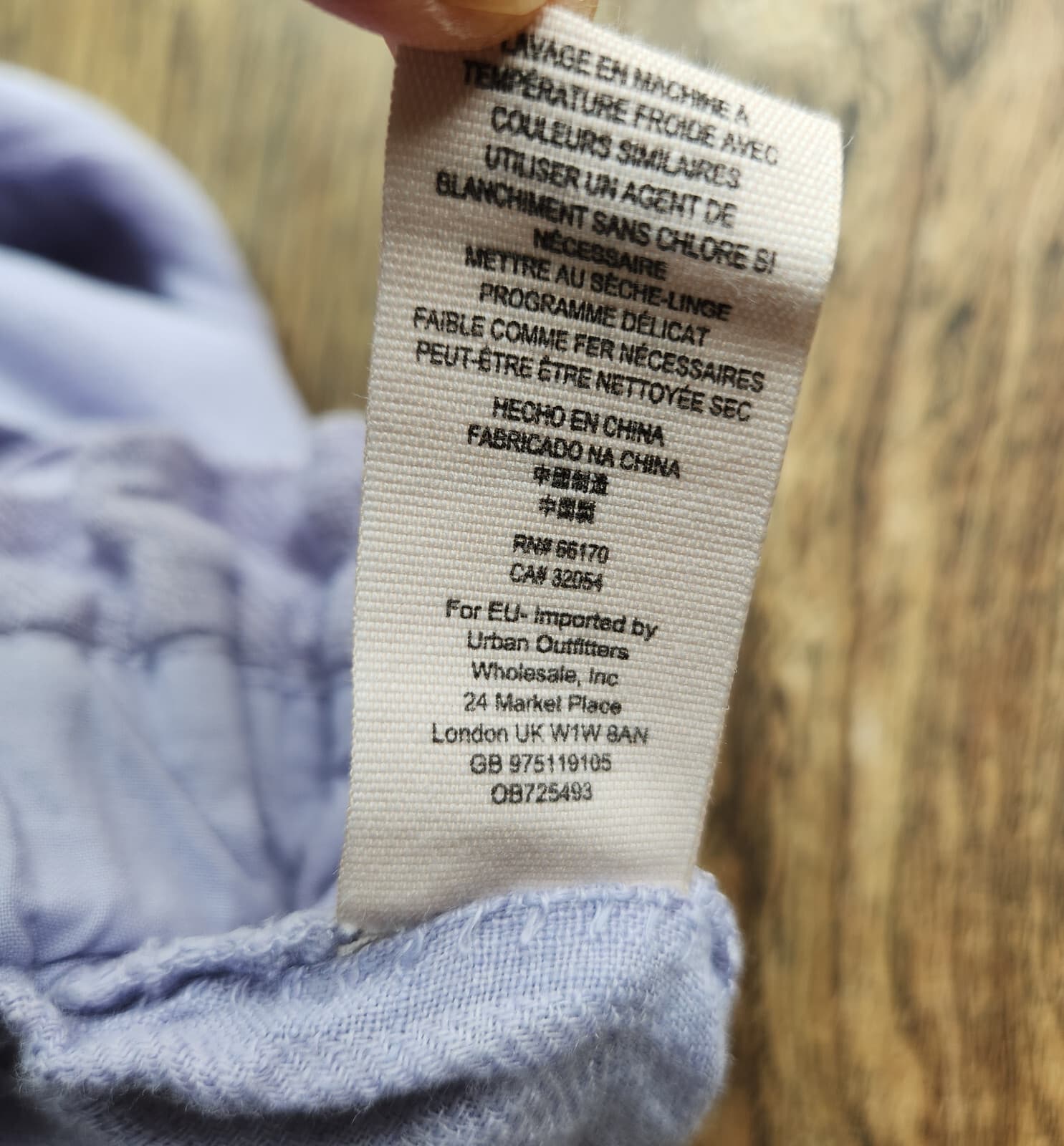 Free People Only Over You 100% Linen Paper-Bag Pants Elastic Waist Lavender Sz.M - Thumbnail 11