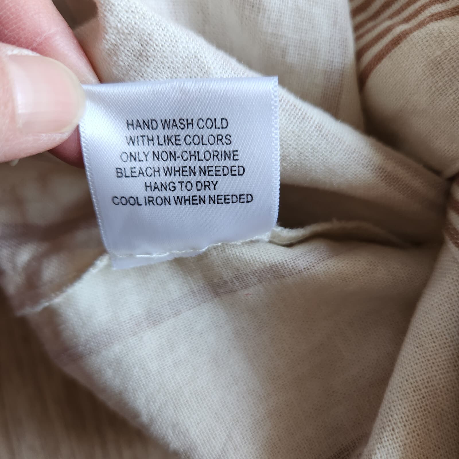 Modcloth New Opportunity 2 Piece Linen-Blend Blazer Pants Set Stripe Beige M-12 - Thumbnail 13