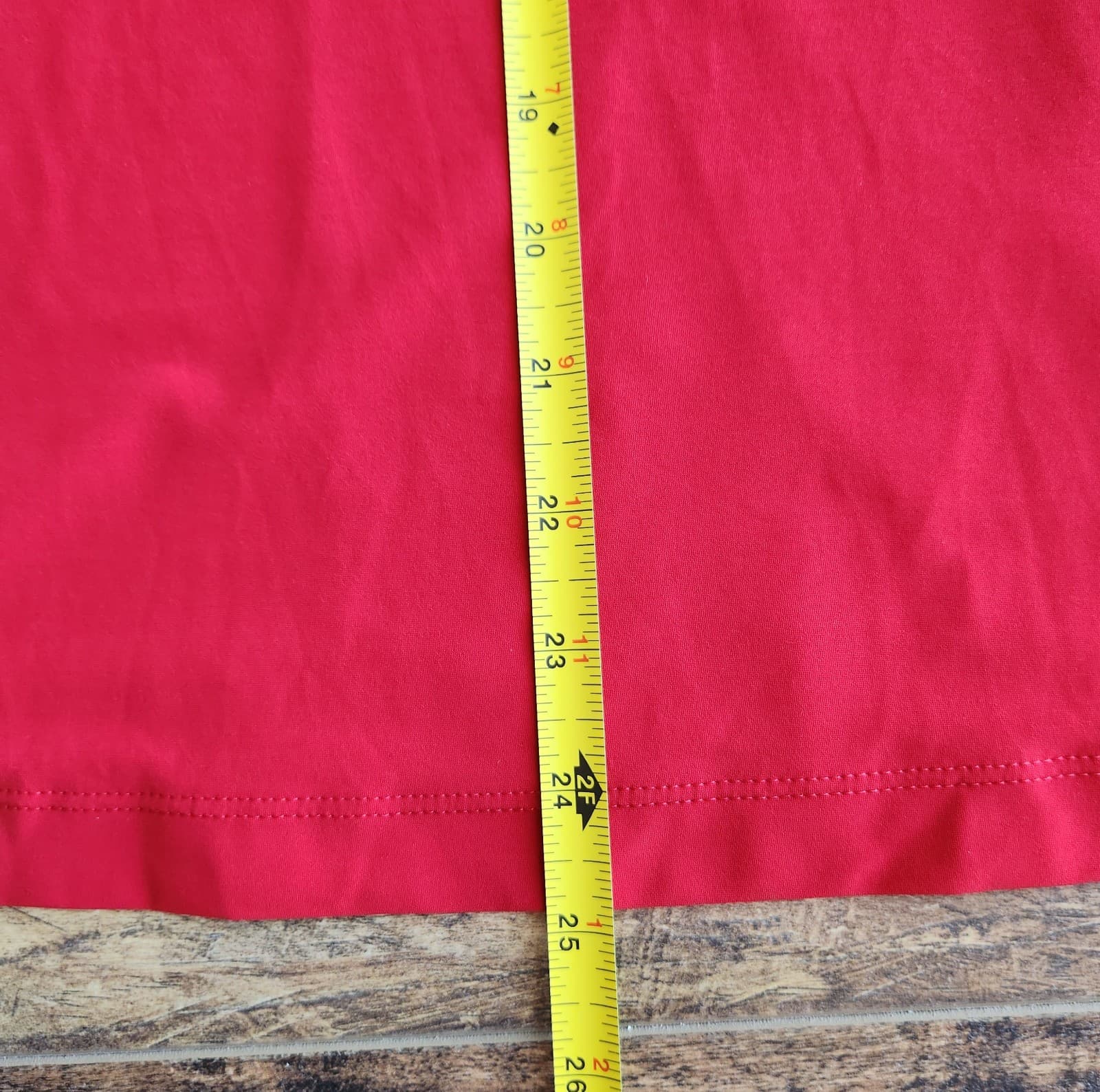 Marlenedam Italy Jersey T-Shirt 3/4 Sleeve Scoop Neck Red Made in Japan Sz.42 - Thumbnail 10