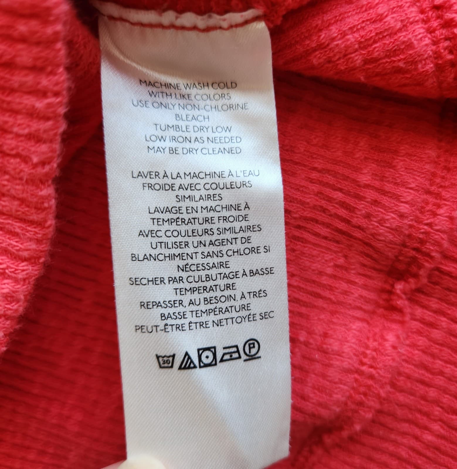 We The Free Casey Rib Knit Oversize Sweater Mock Neck Long Sleeve Fiery Red XS - Thumbnail 10