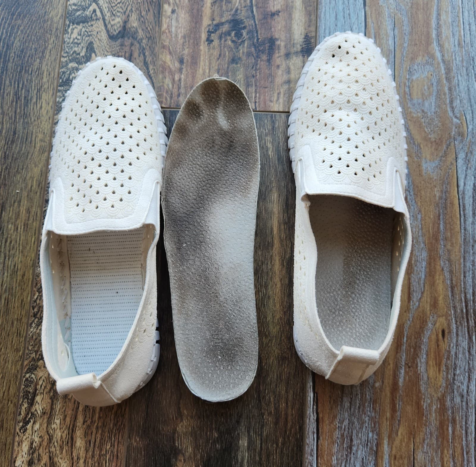ILSE JACOBSEN Hornbaek Tulip Perforate Flat Slip-On Sneakers White Ivory EU41 - Thumbnail 8
