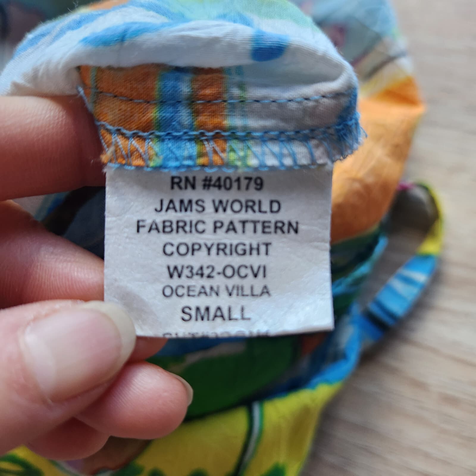 Jams World Hawaiian Mini Sun Dress Straps Sleeveless Rayon Ocean Villa Sz.S - Thumbnail 7