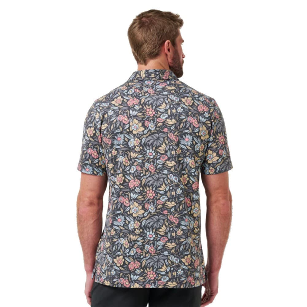 Travis Mattew Floral Featherweight Day Cruise Polo Shirt Men's XXL *Embroidered - Thumbnail 7