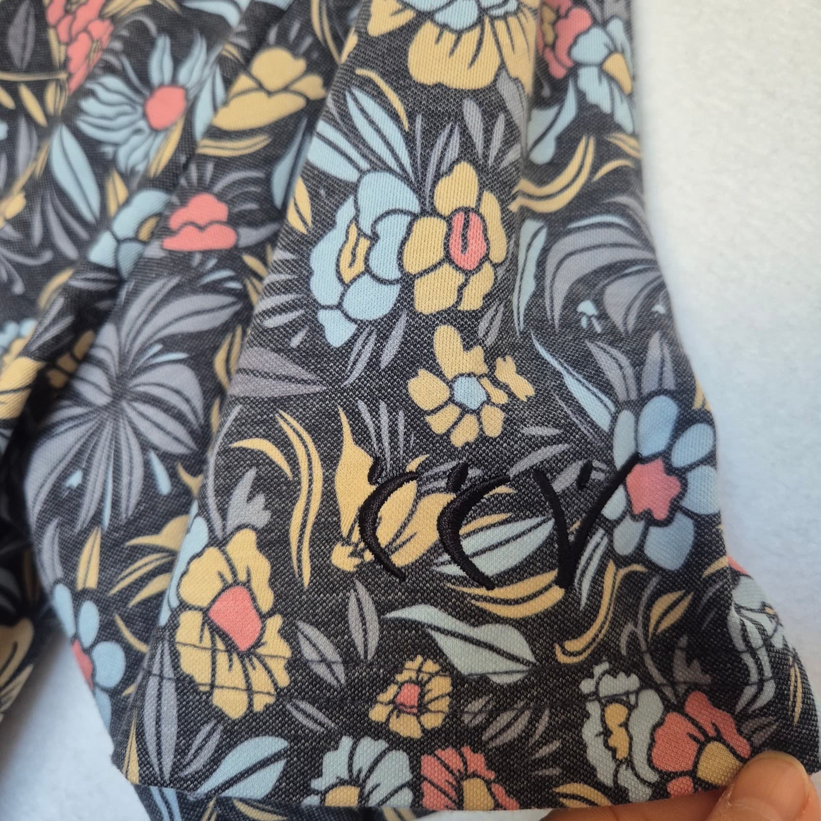 Travis Mattew Floral Featherweight Day Cruise Polo Shirt Men's XXL *Embroidered - Thumbnail 9