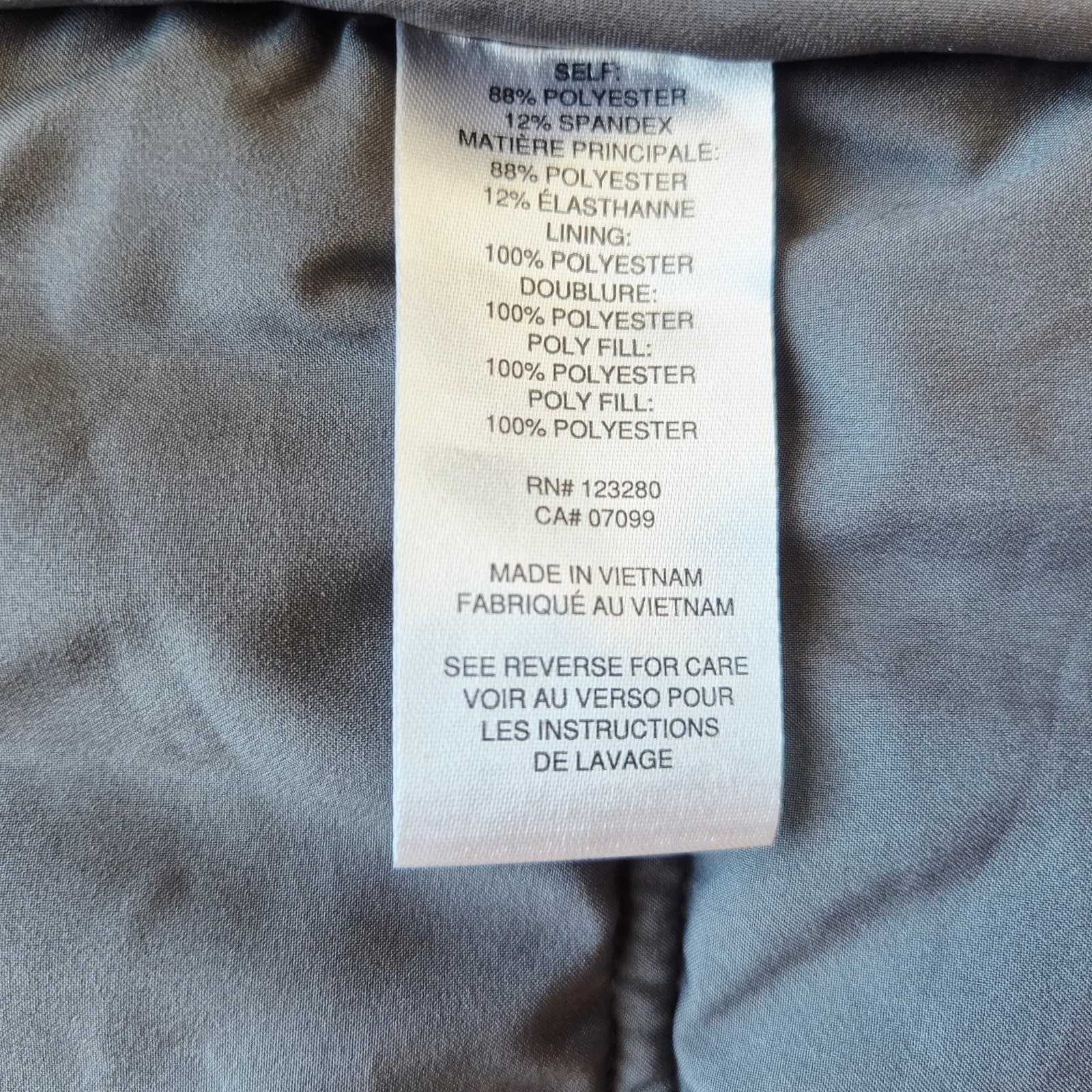 Travis Mathew Cold Bay Quilted Puffer Vest Full-Zip Pocket Heather Grey Men's M - Thumbnail 8