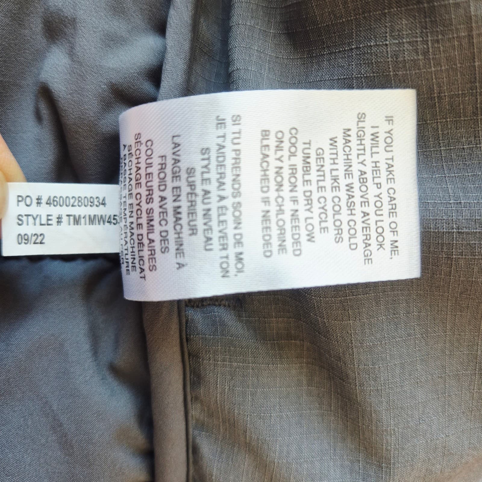 Travis Mathew Cold Bay Quilted Puffer Vest Full-Zip Pocket Heather Grey Men's M - Thumbnail 9