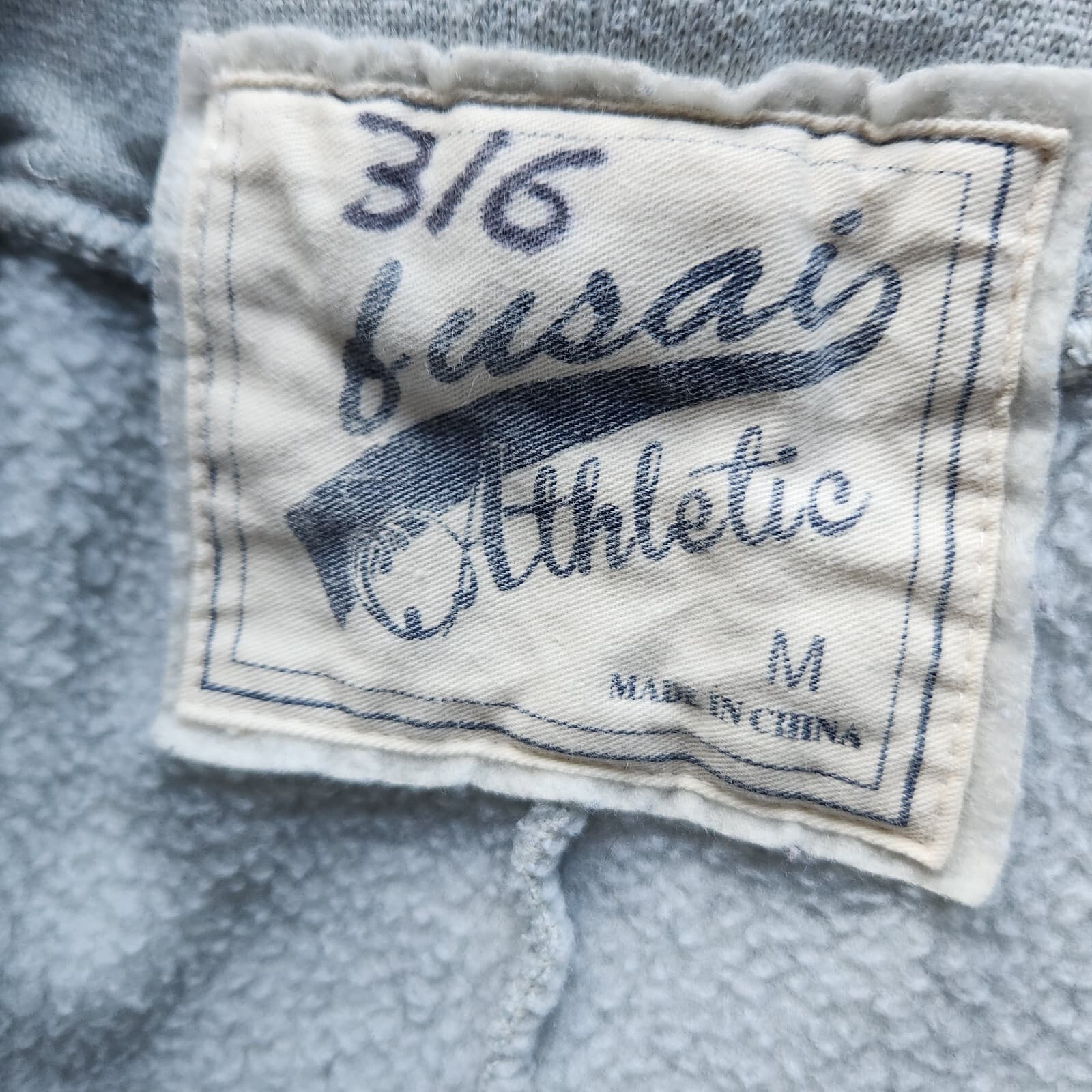 Fusai Athletic Jogger Sweatpants Fleece Lined Pocket Drawstring Grey Men's M - Thumbnail 8