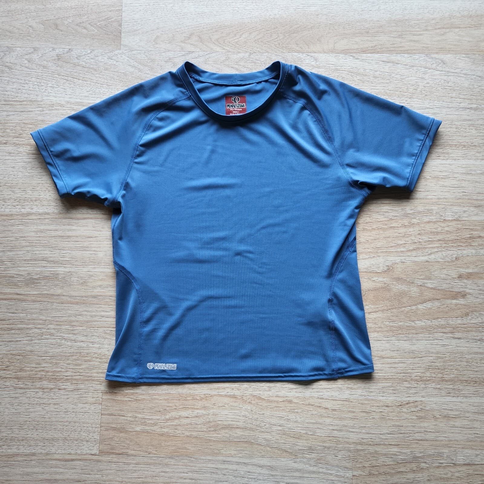 Pearl Izumi Cycling T-Shirt Pullover Short Sleeve Crew Neck Blue Women Small - Thumbnail 4