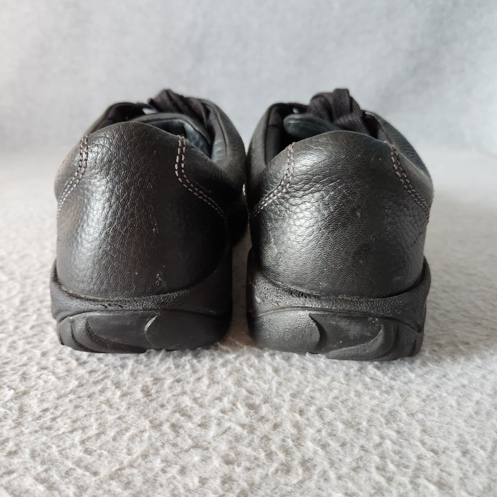 Keen Presidio Leather Hiking Walking Comfort Sneakers Lace Up Black Women US6.5 - Thumbnail 7