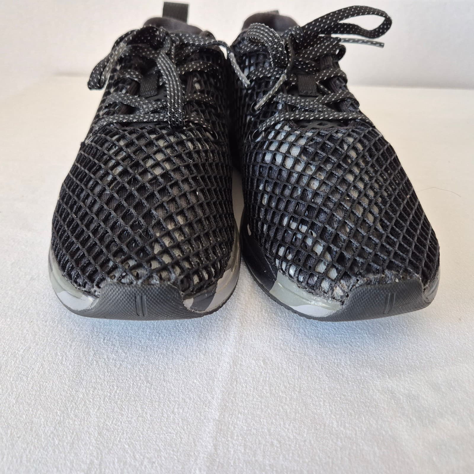Nobull Mesh Runner Sneakers Lace-Up Flexible Support Black Camo Unisex M6.5 W8 - Thumbnail 7
