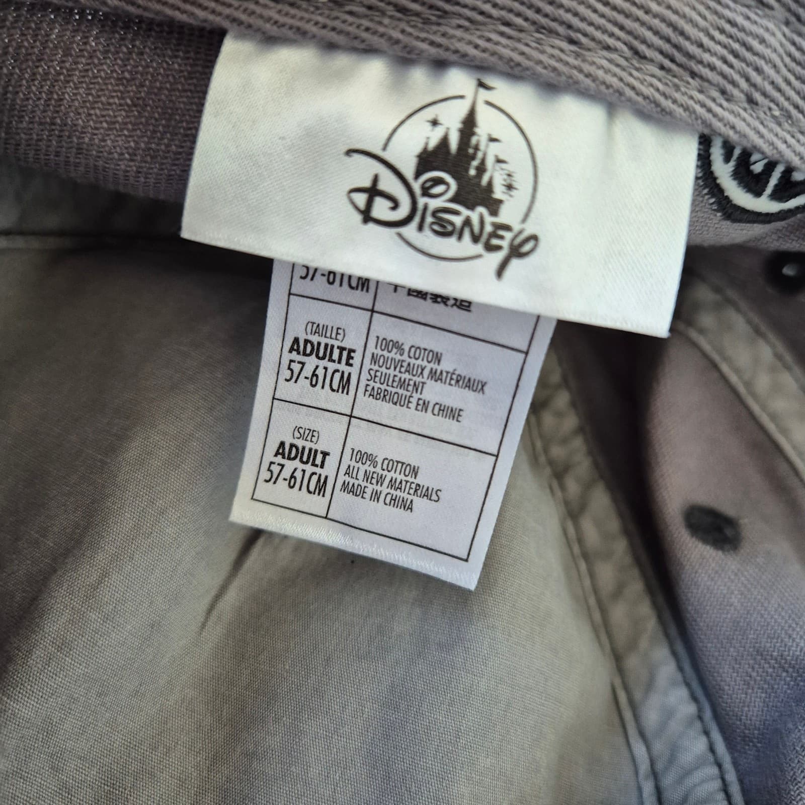 Disney Champions Custom Speed Shop Cotton Twill Distressed Baseball Cap 57-61cm. - Thumbnail 10