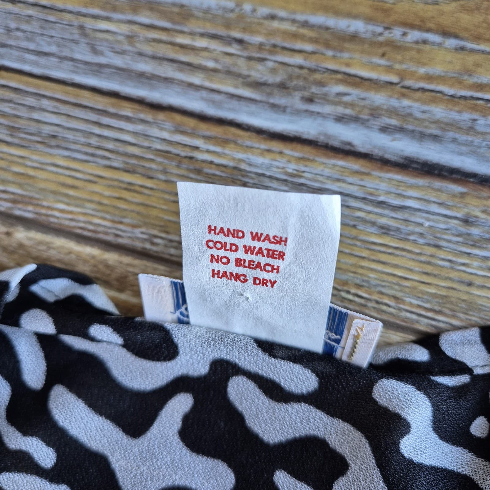 Vintage NWT Oscar De La Renta Swimwear Wavelengths Coverup Leopard Black White M - Thumbnail 12