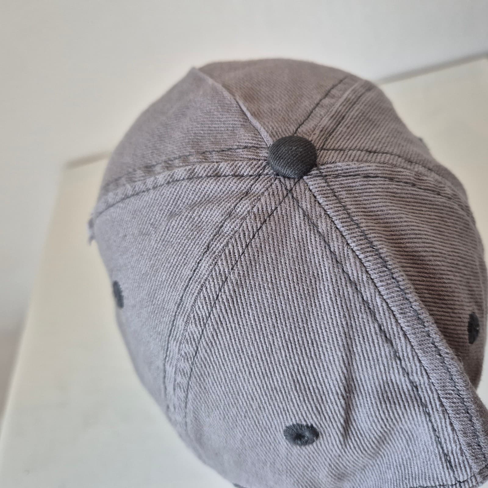 Disney Champions Custom Speed Shop Cotton Twill Distressed Baseball Cap 57-61cm. - Thumbnail 6