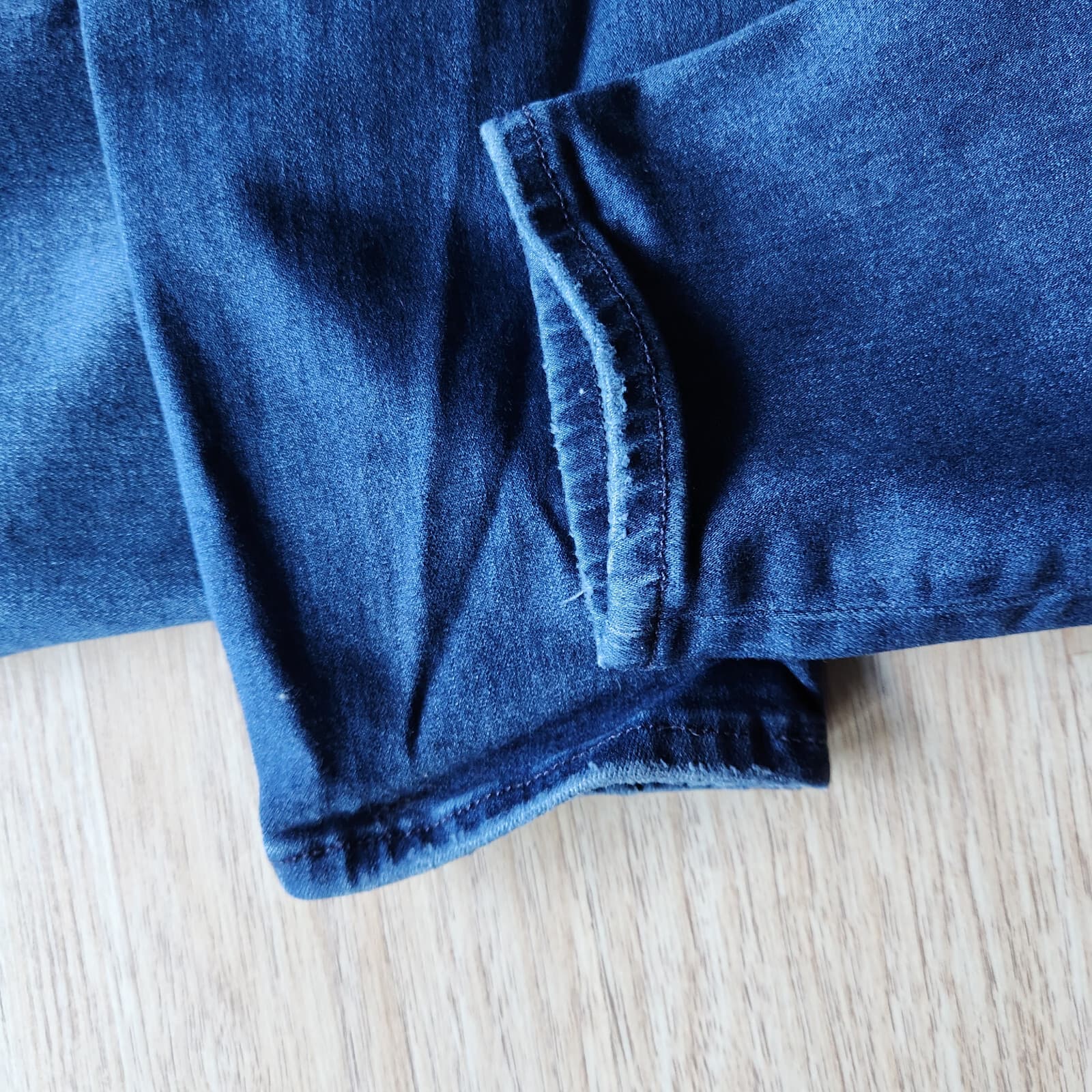 Good American Good Legs Skinny High Rise Jeans Zip Stretch Blue Women's 27 - Thumbnail 7