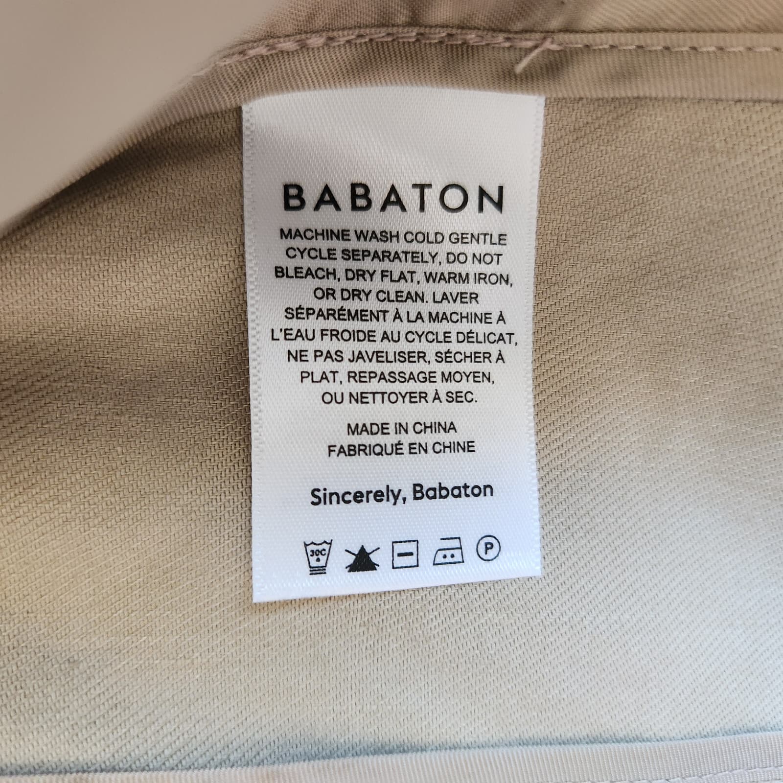 BABATON Aritzia Power Linen Blazer Jacket Open Front Ruched Sleeve Brown Sz.10 - Thumbnail 11