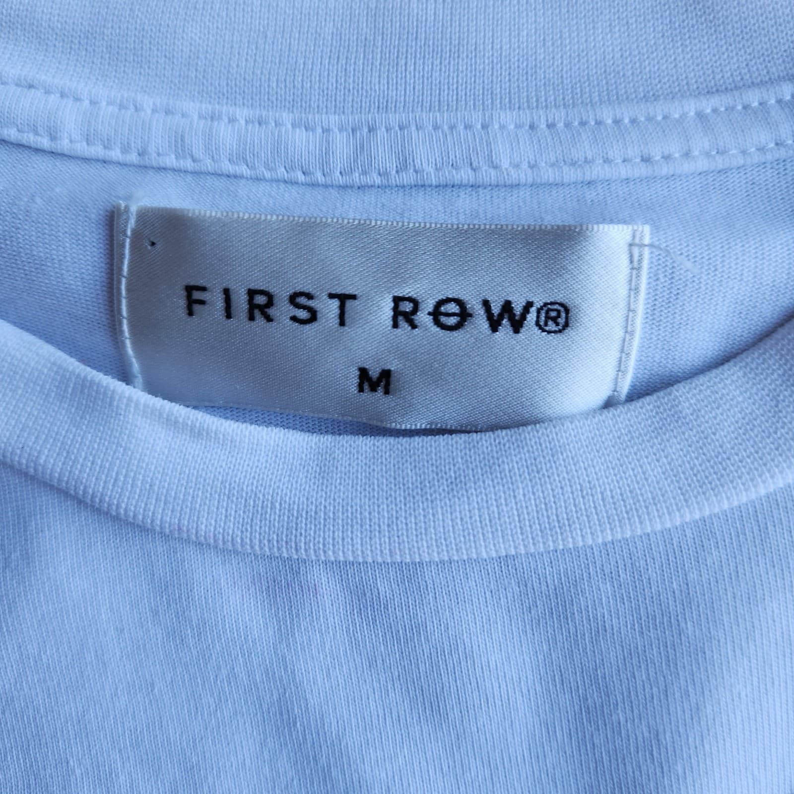 First Row Grade School Patch Graphic Tee Shirt Short Sleeve White Youth Unisex M - Thumbnail 8