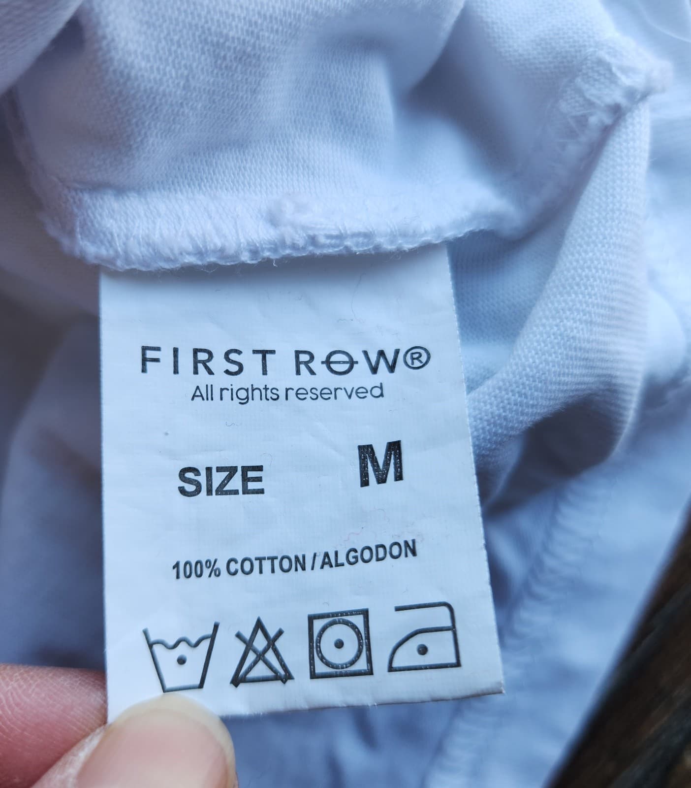 First Row Grade School Patch Graphic Tee Shirt Short Sleeve White Youth Unisex M - Thumbnail 9