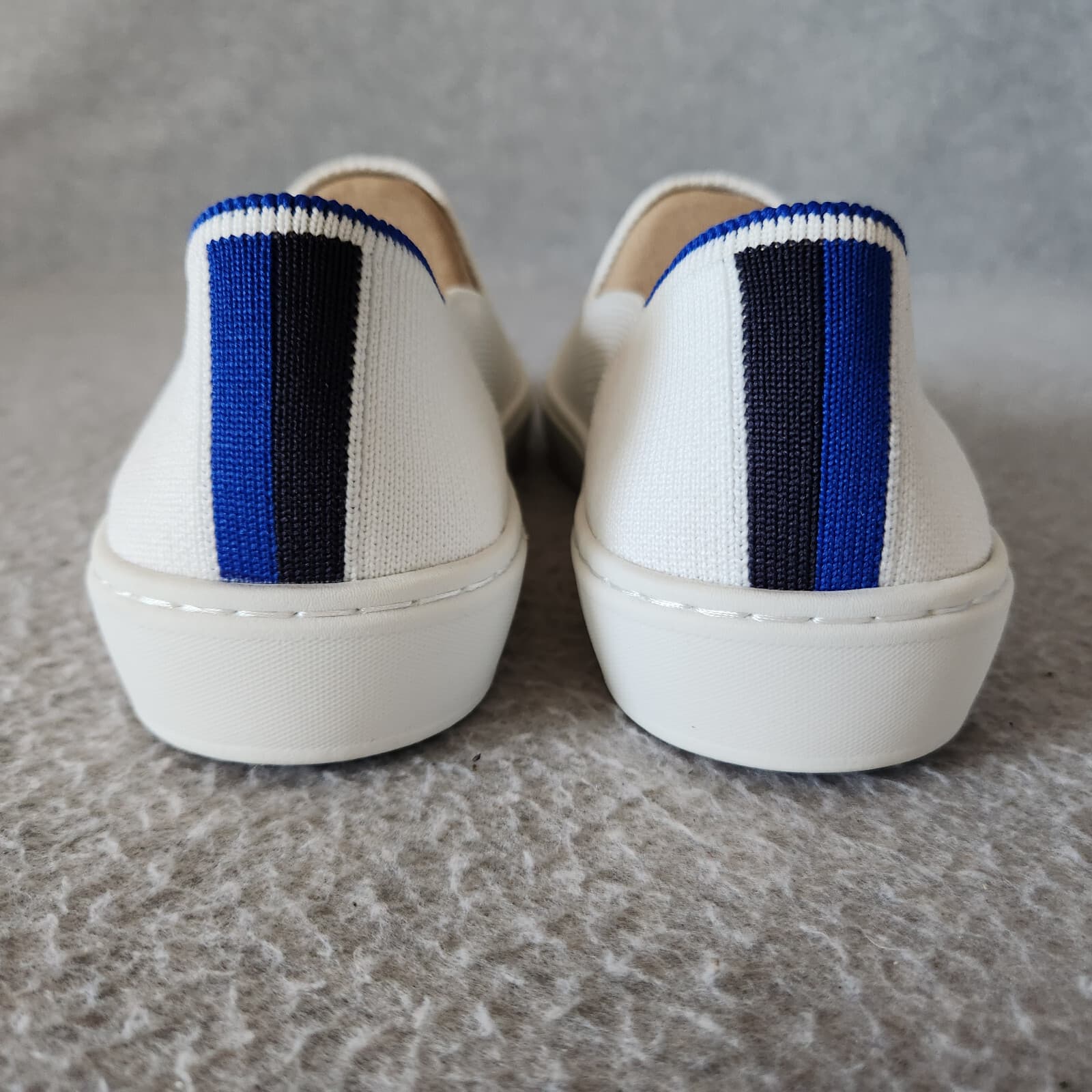 NWOB Rothy's The Original Slip On Sneaker Soft Flexible Bright White US5 $119 - Thumbnail 7