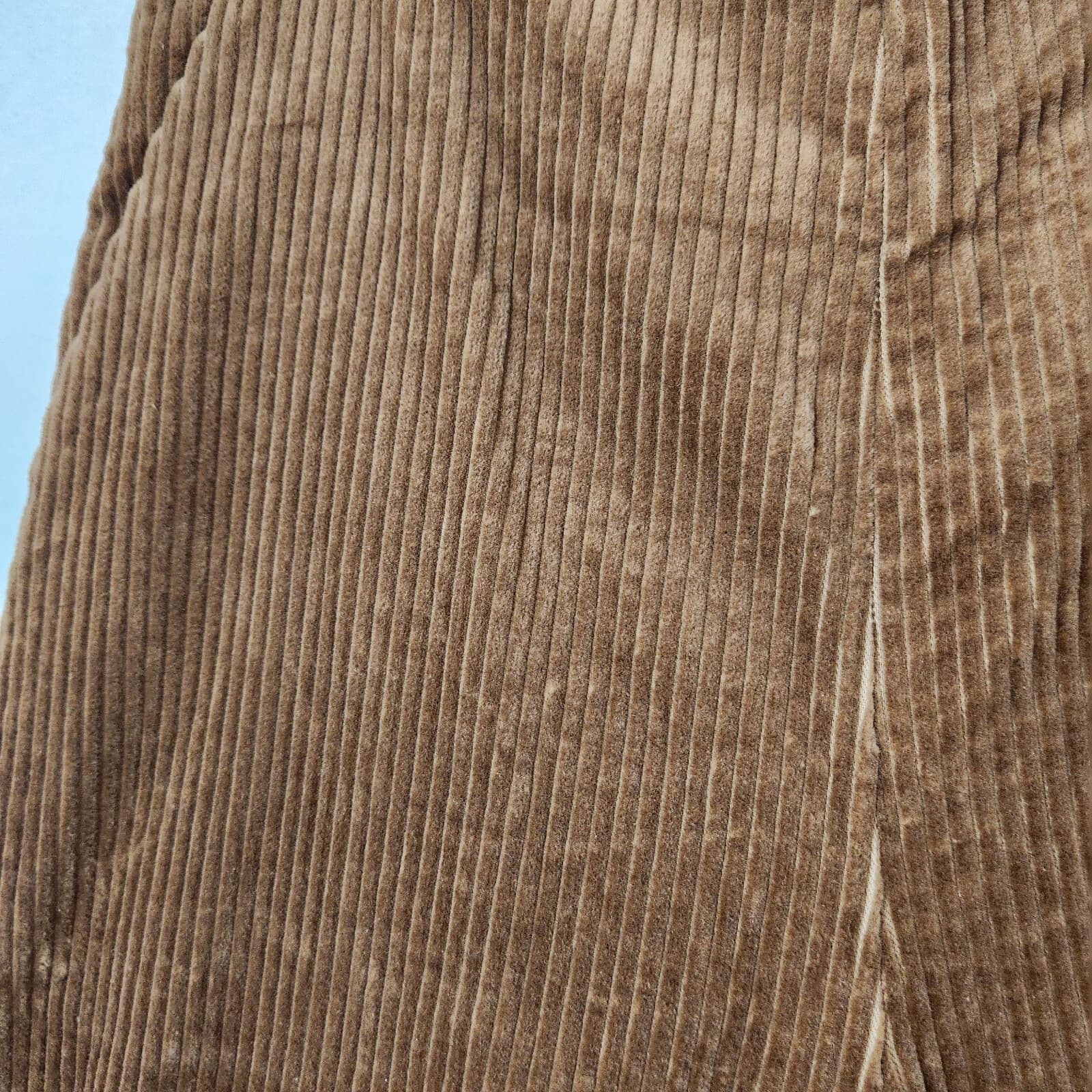 NWT Pilgrim Surf+Supply Made in Japan Corduroy Wide Leg Pants Pocket Brown Sz.2 - Thumbnail 3