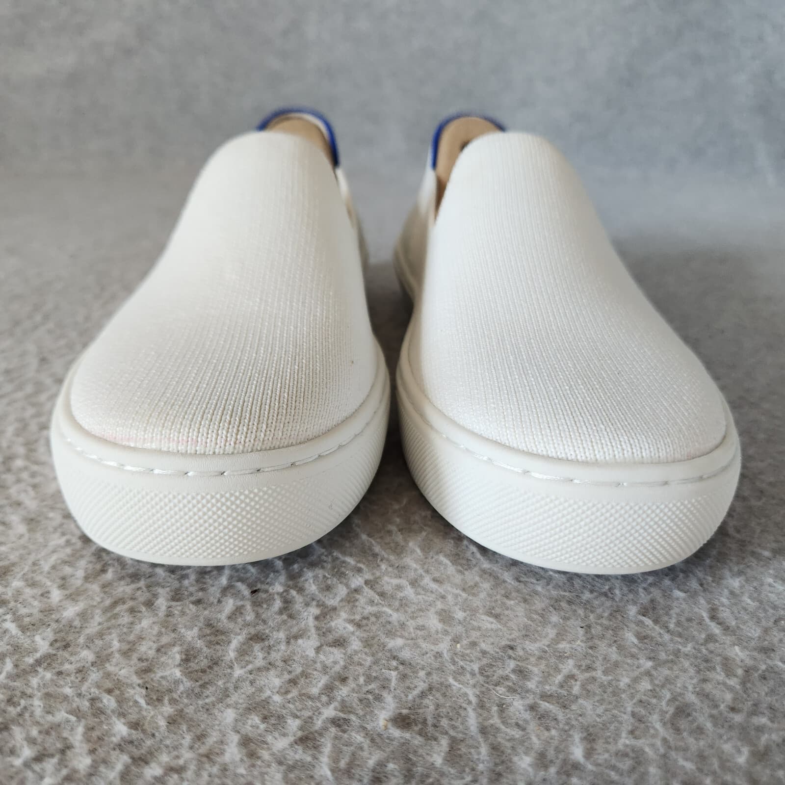 NWOB Rothy's The Original Slip On Sneaker Soft Flexible Bright White US5 $119 - Thumbnail 8