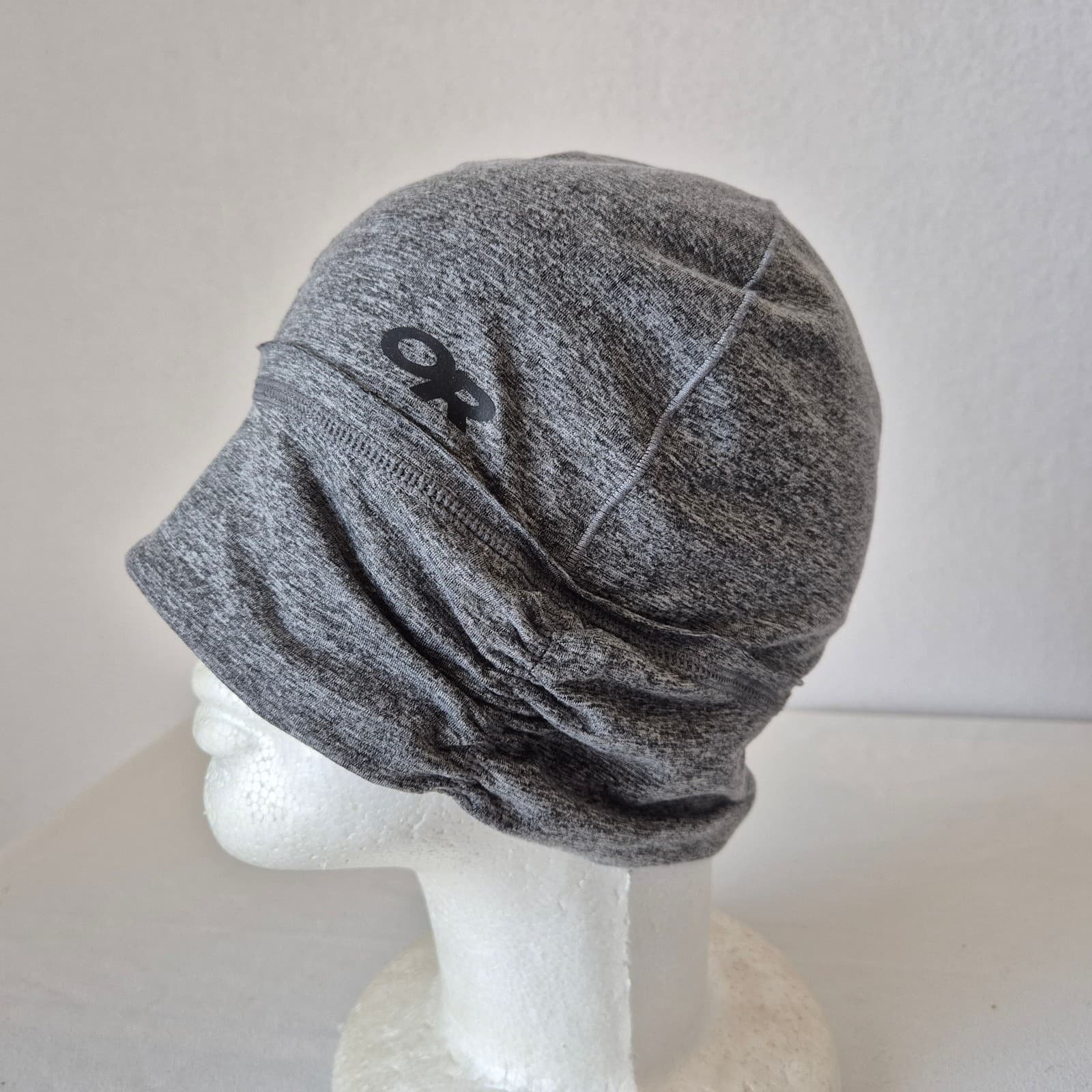 Outdoor Research Melody Beanie Side Ruching Black Heather Women's One Size - Thumbnail 3