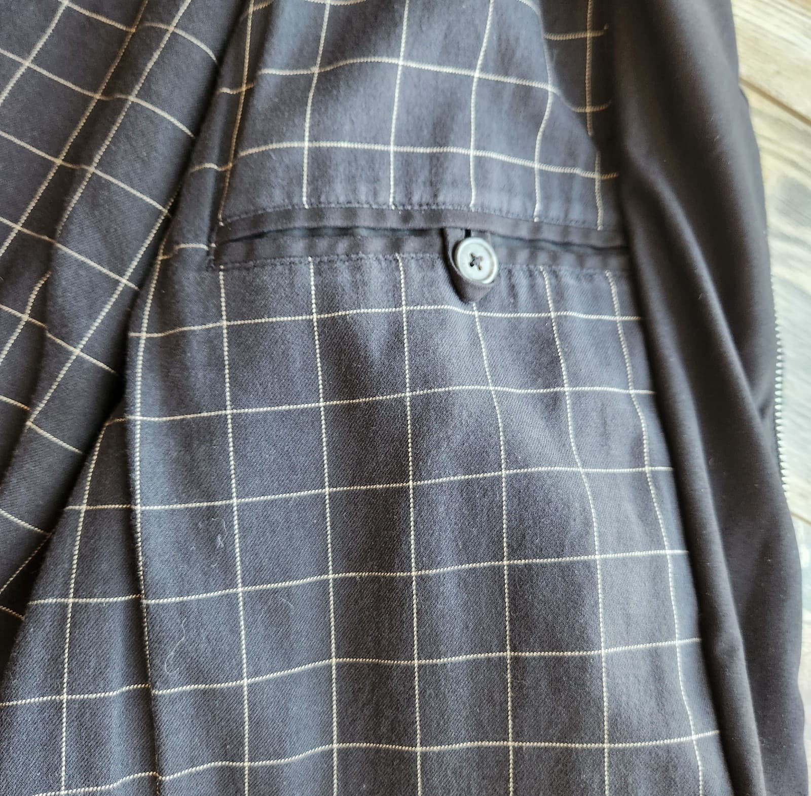Vintage Polo Ralph Lauren Sz.XL Bi-Swing Harrington Jacket Full-Zip Lined Black - Thumbnail 13