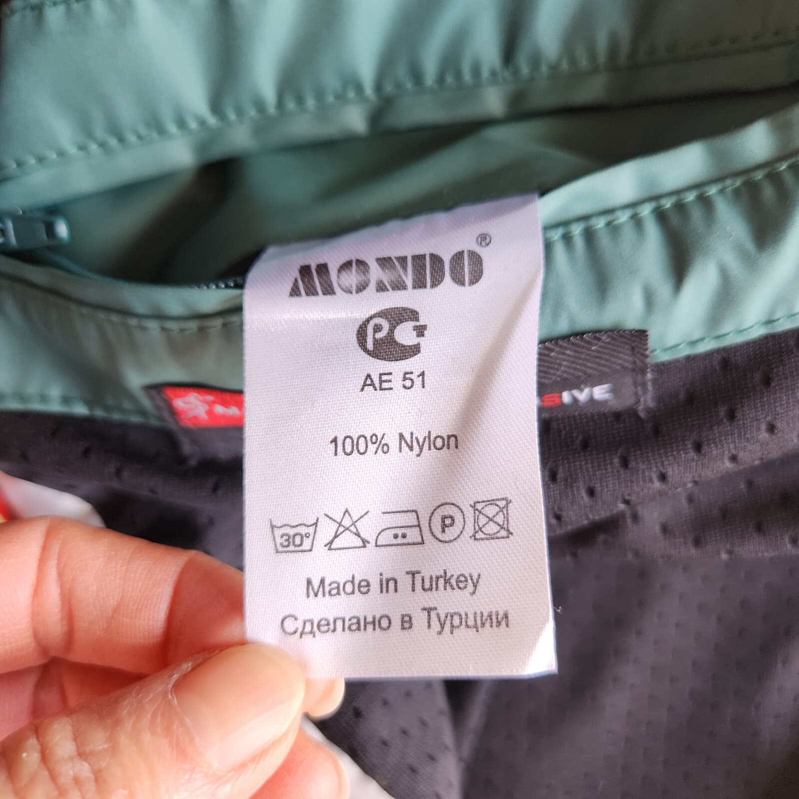 Mondo Jeans Bomber Jacket Full-Zip Pocket Lined Water-Resistant Green Men's 4XL - Thumbnail 12